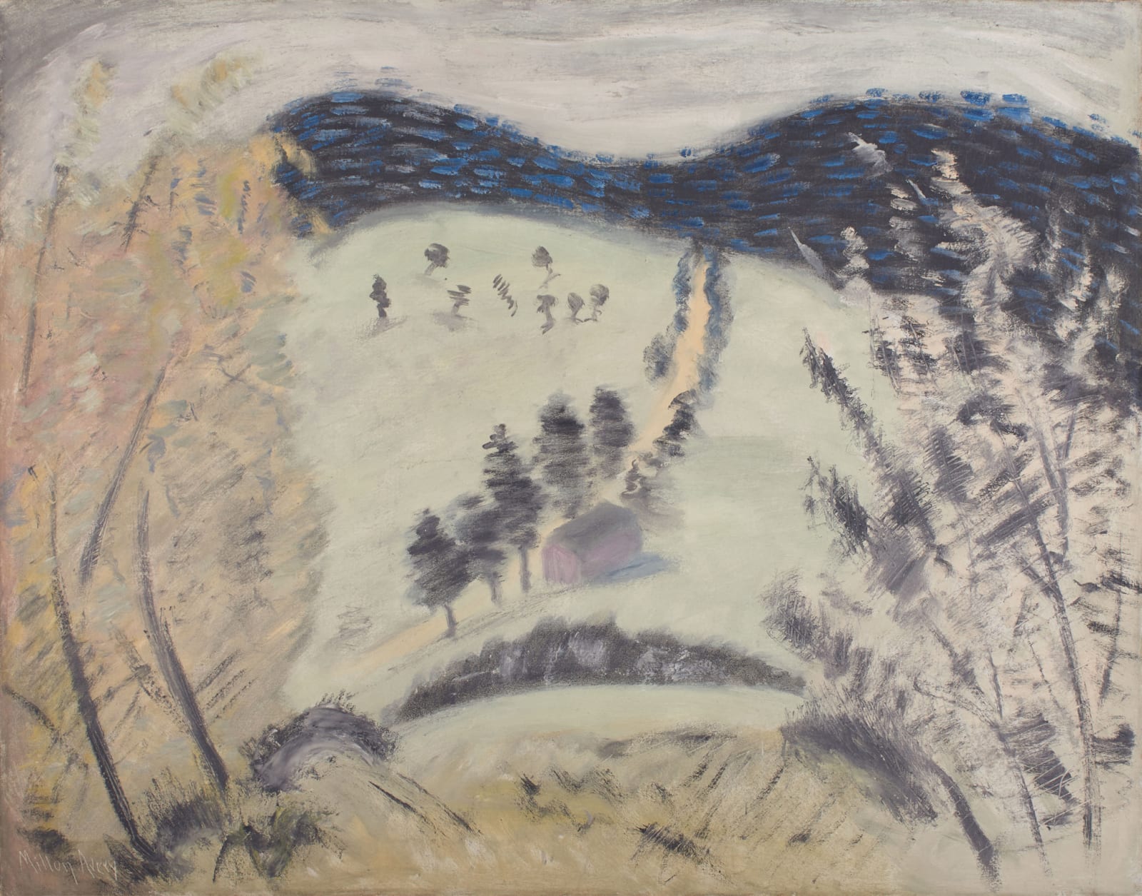 Milton Avery, Pale Fields, c. mid-late 1930s