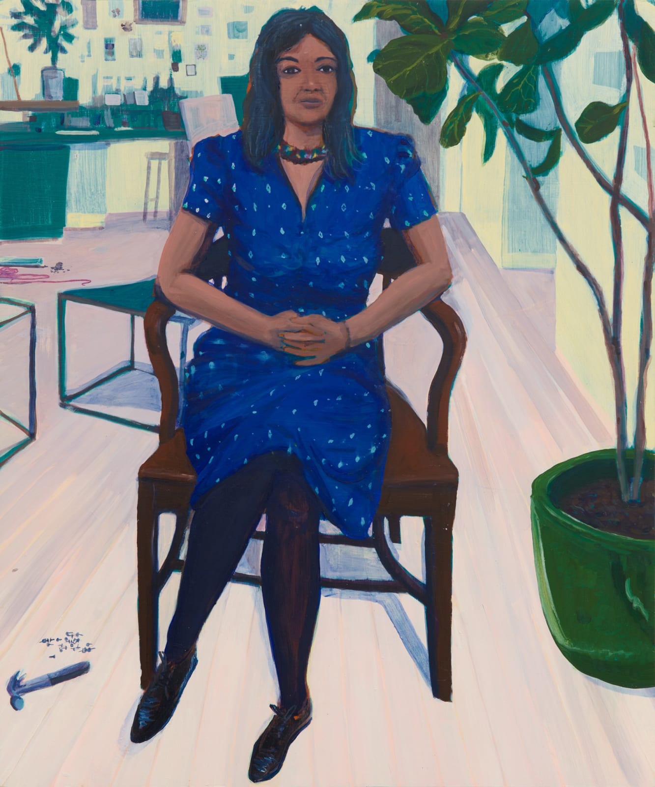 Jules de Balincourt, Claudia Studio Visit, 2025