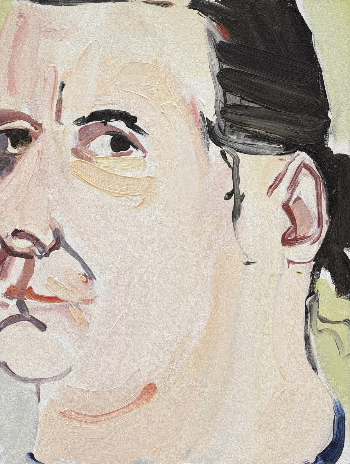 Chantal Joffe, Self-Portrait, 26th March, 2018