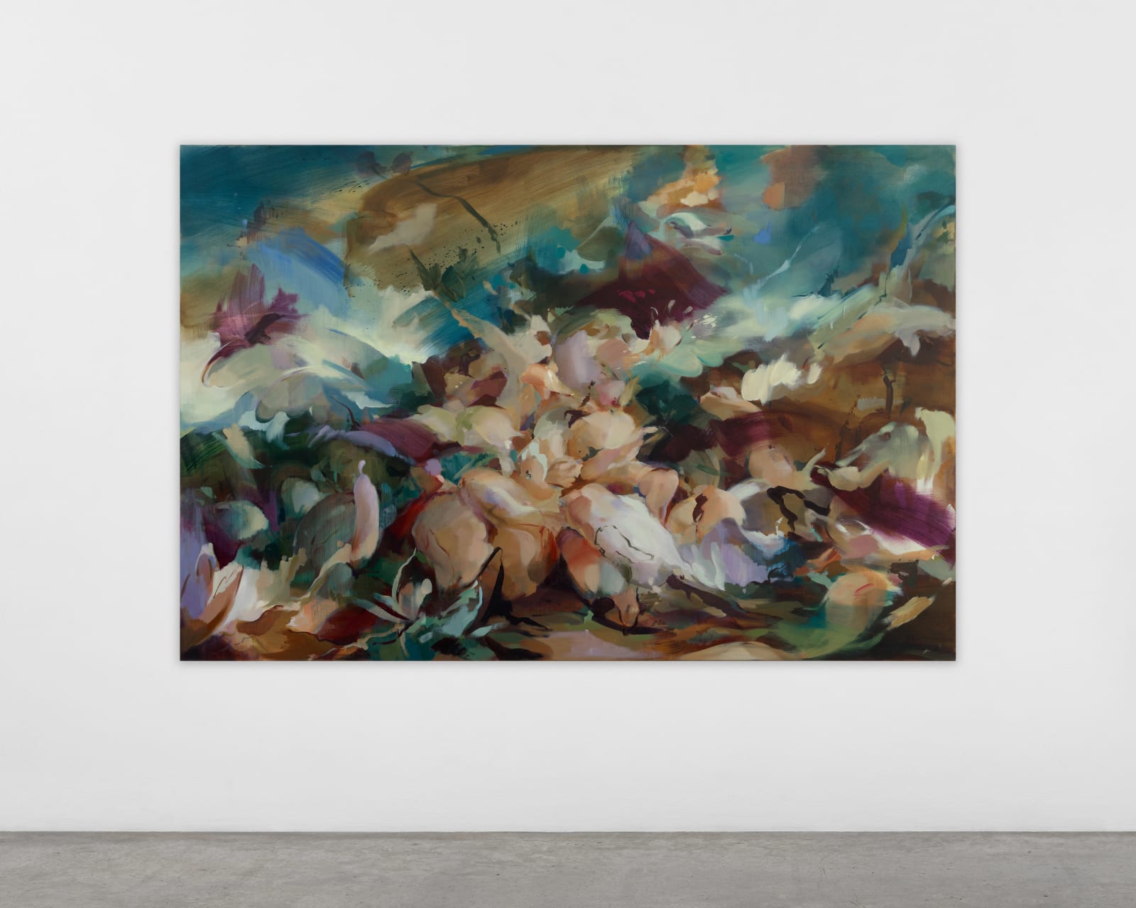 Flora Yukhnovich, Leda and the Swan, 2025