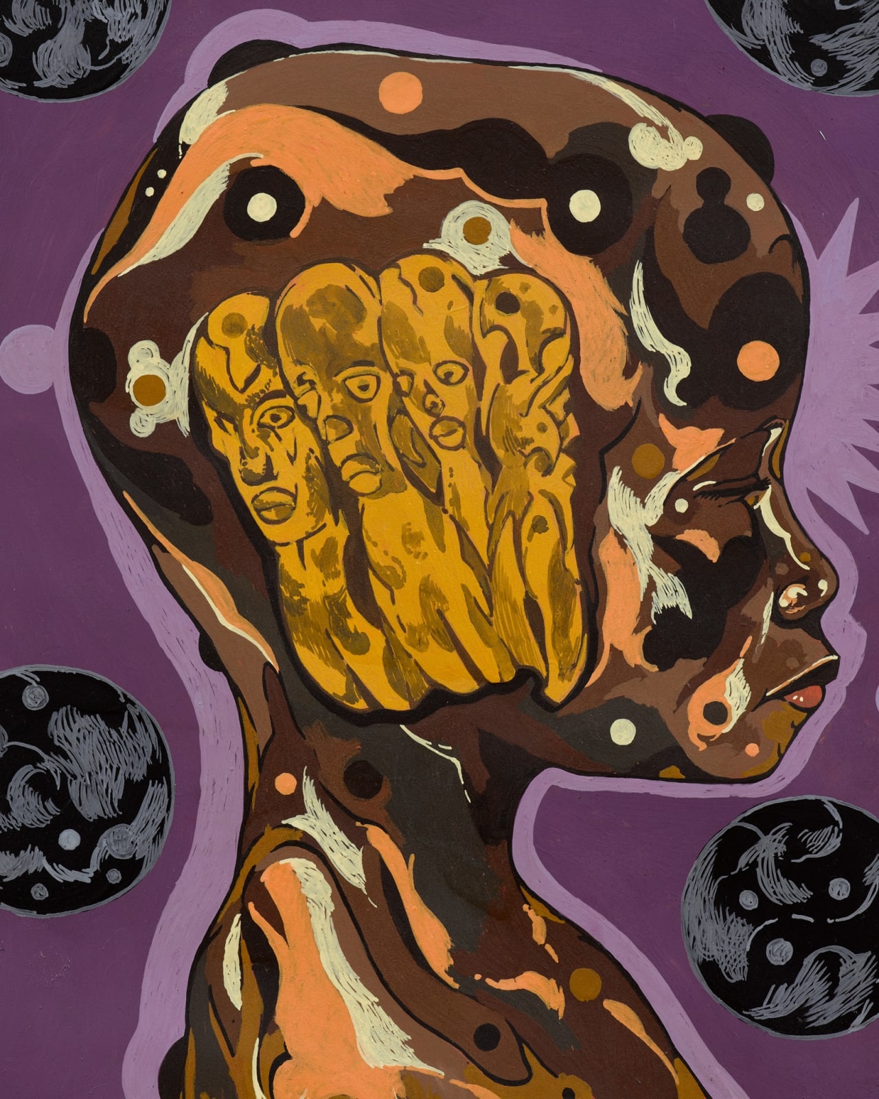 Richard Ayodeji Ikhide, Whispers, 2025