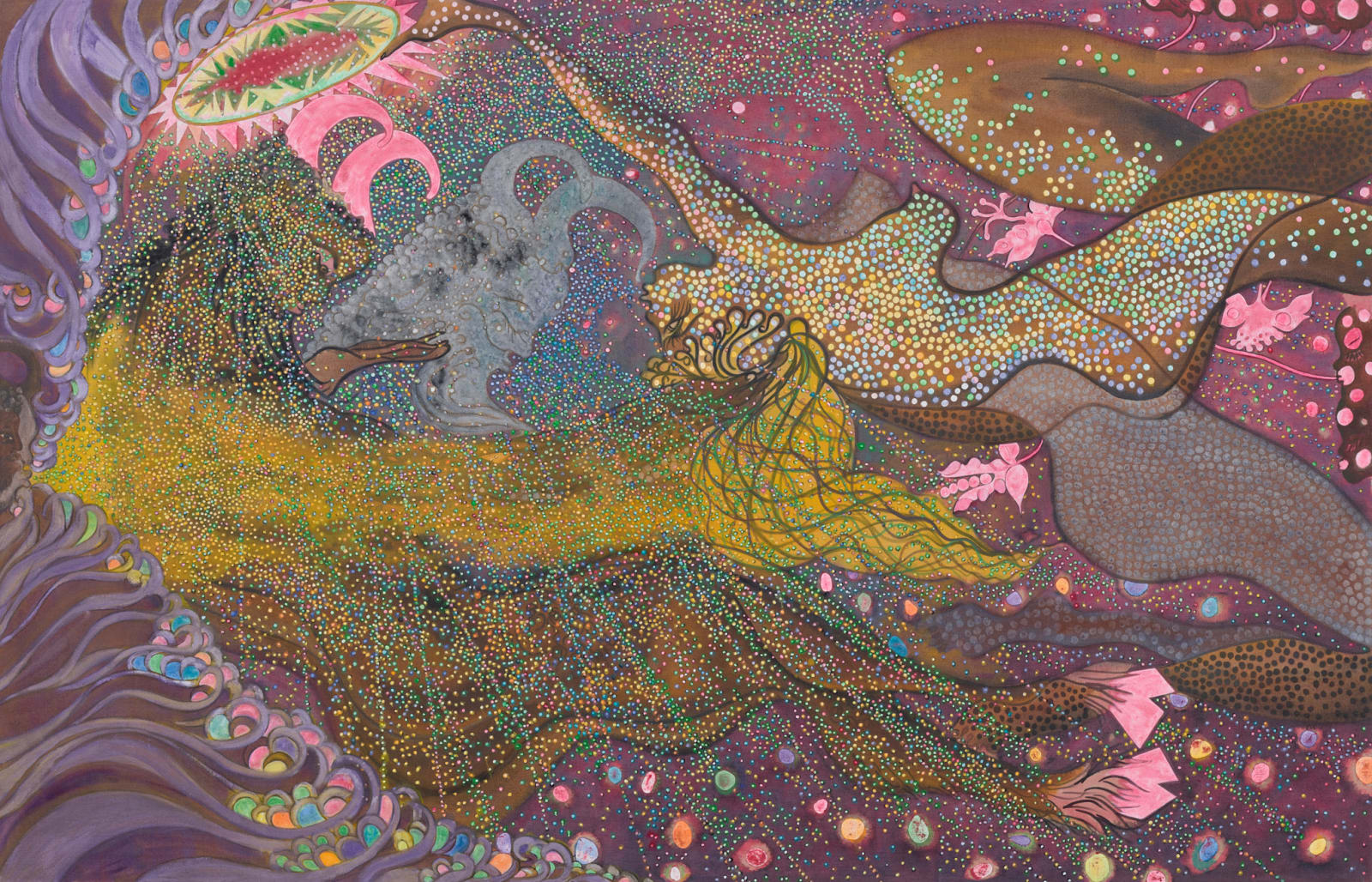 Chris Ofili, The Crowning, 2021-2023