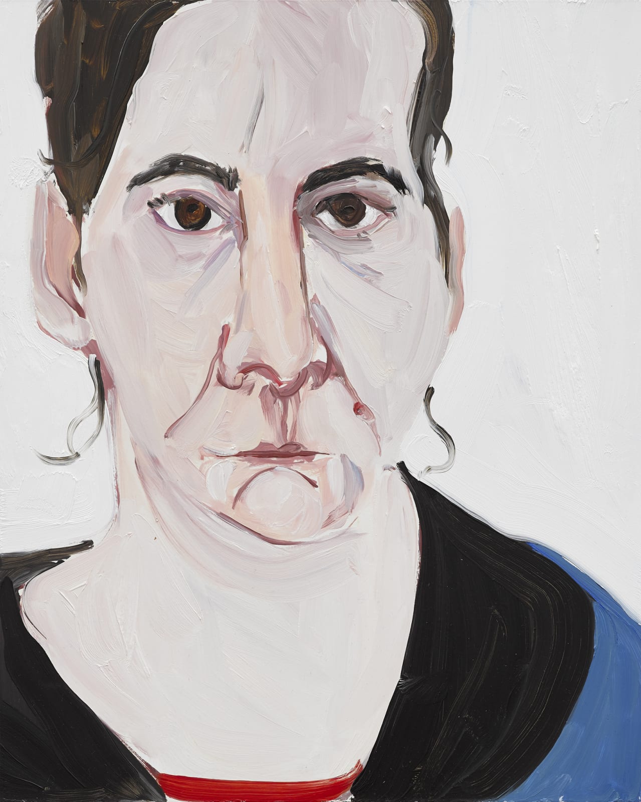 Chantal Joffe, Self-Portrait II, April, 2018