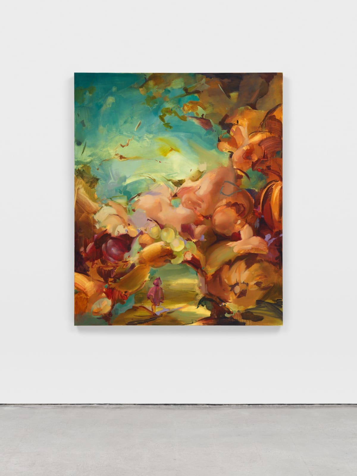 Flora Yukhnovich, Out with Lanterns, Looking for Myself, 2025