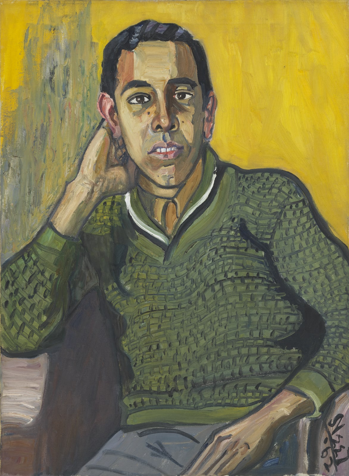 Alice Neel, Anselmo, 1962