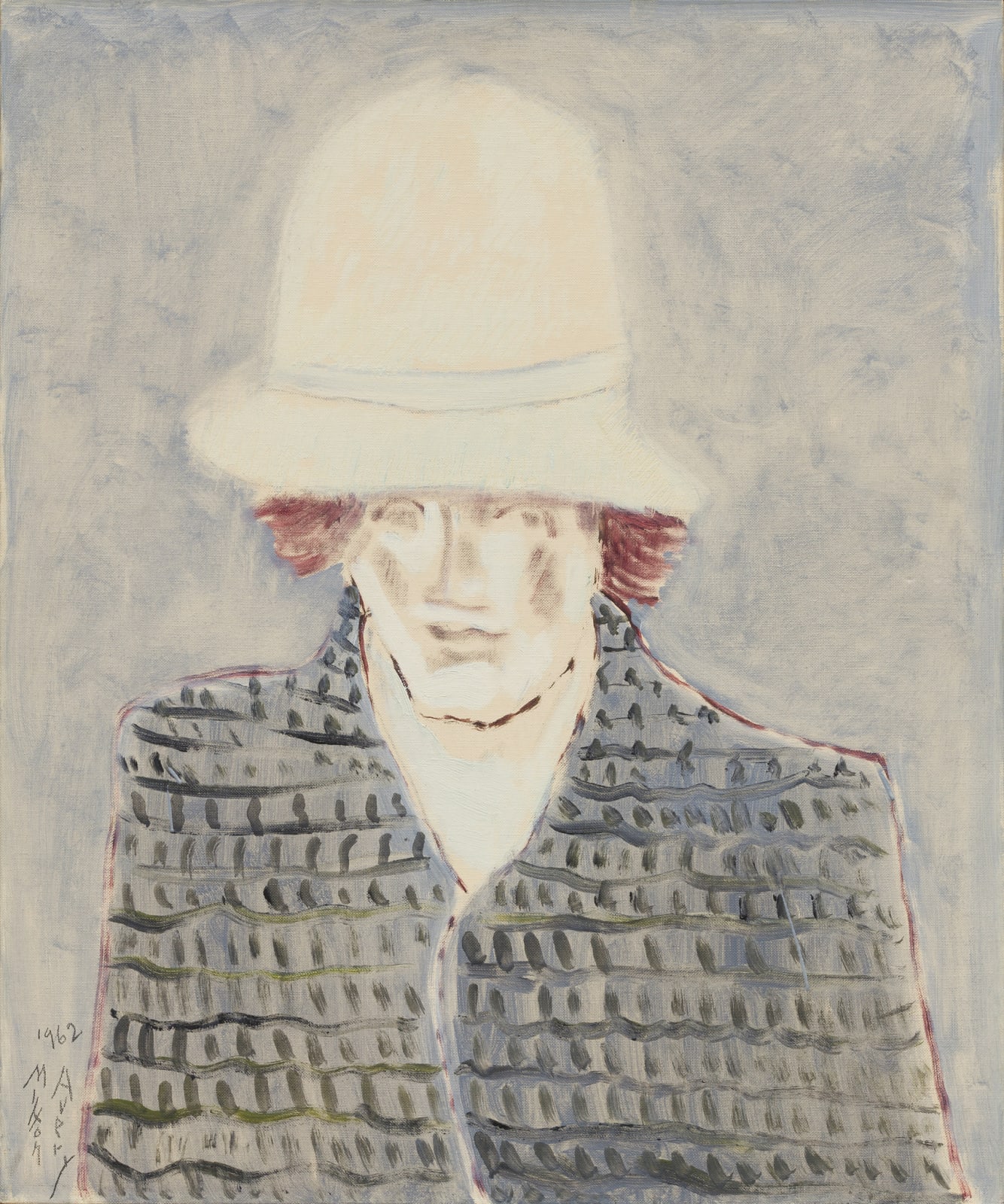 Milton Avery, New Hat, 1962