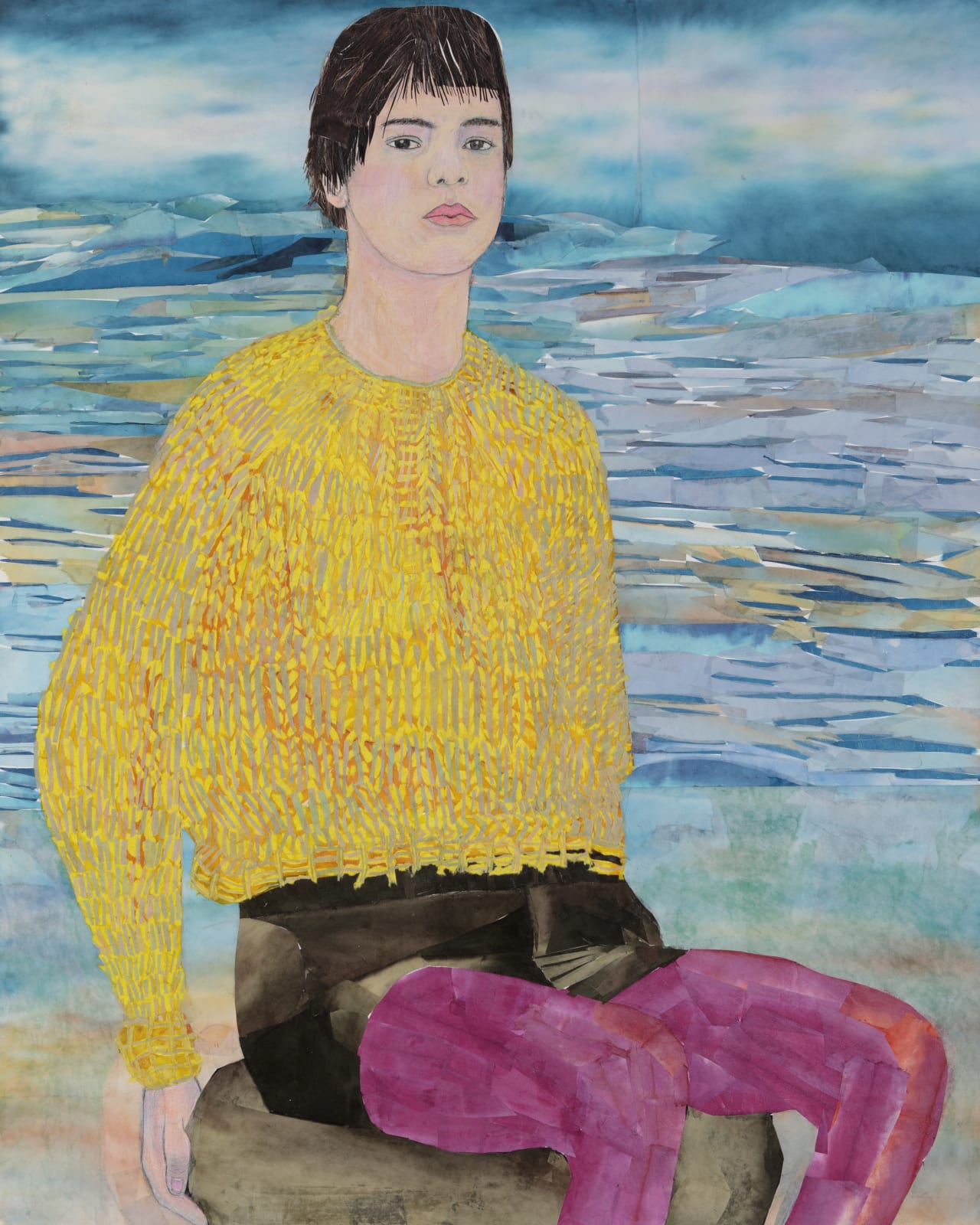 María Berrío, The Sea Between Us, 2020