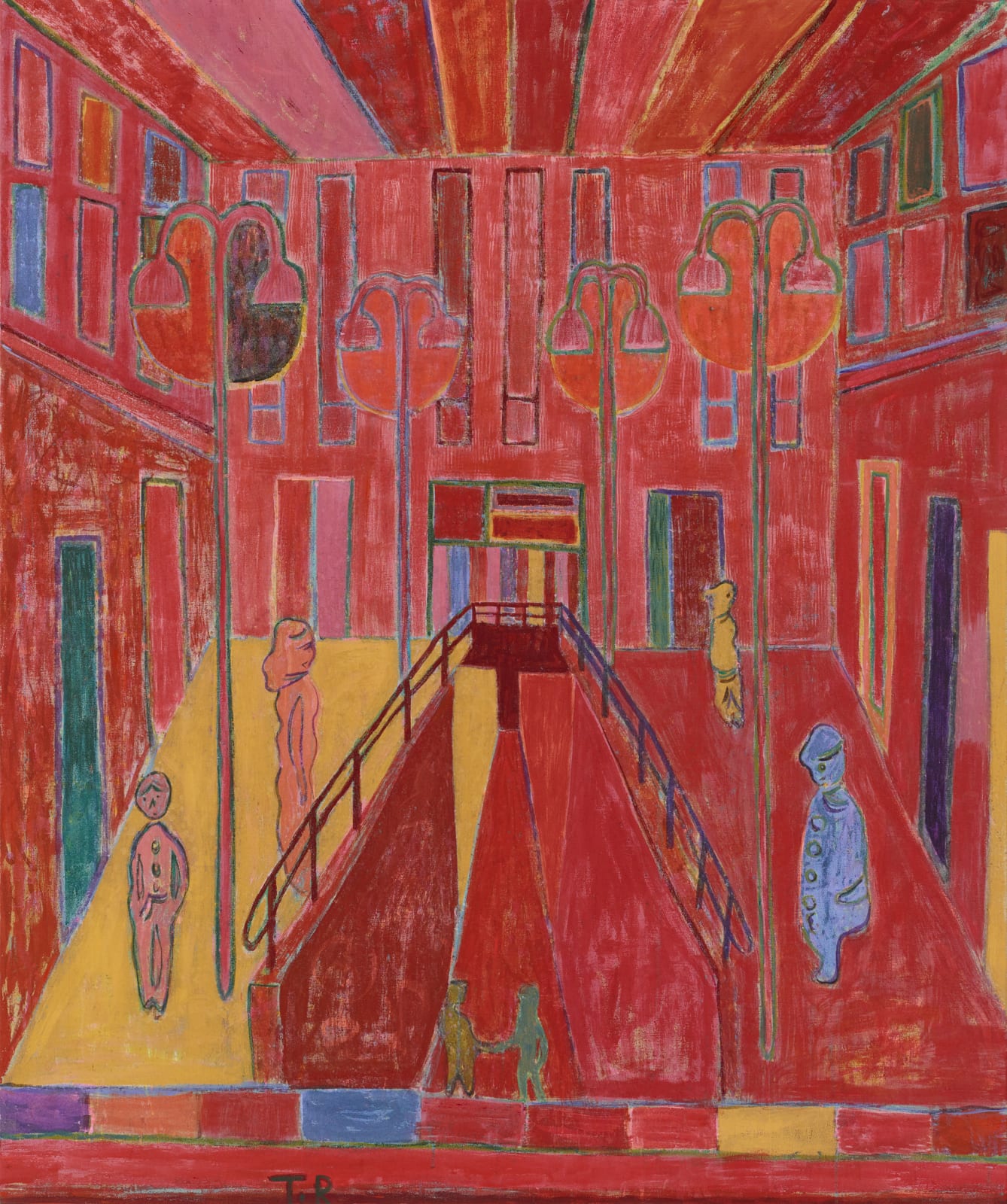 Tal R, Red Allenby, 2017