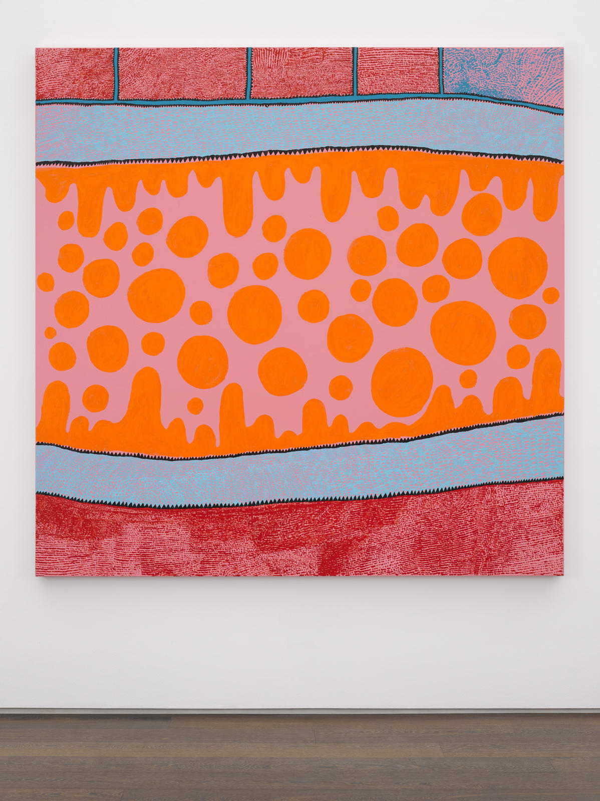 Yayoi Kusama, THE SUN RISES, 2016