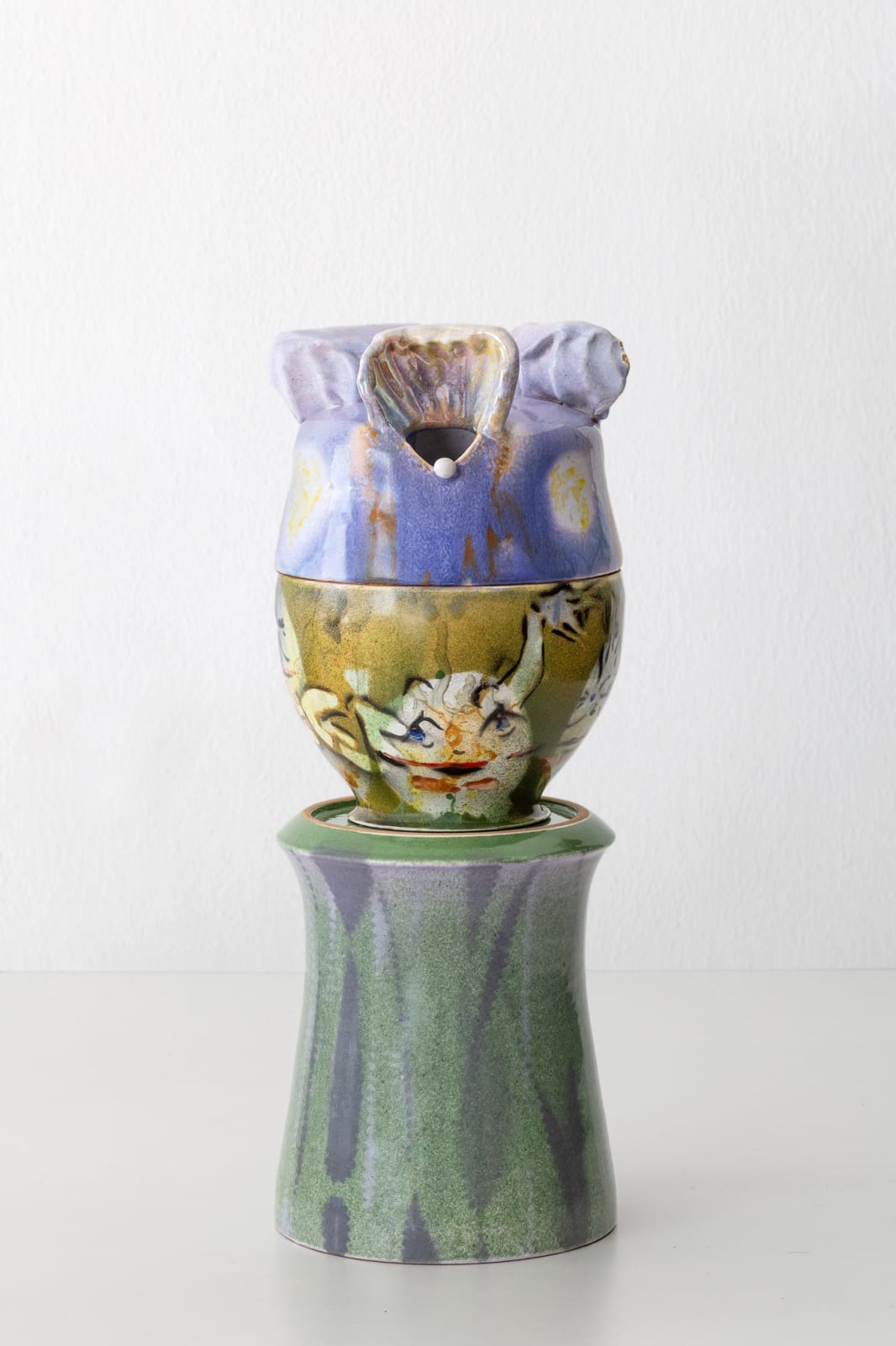 Christian Holstad, Potter’s Field Flowers (Modular Vase), 2025