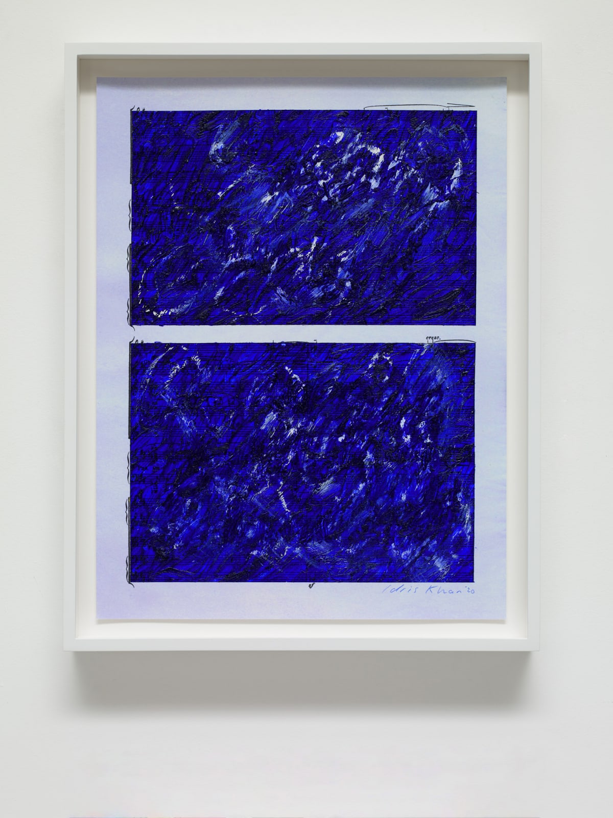 Idris Khan, Rhythm Painting 2, 2020