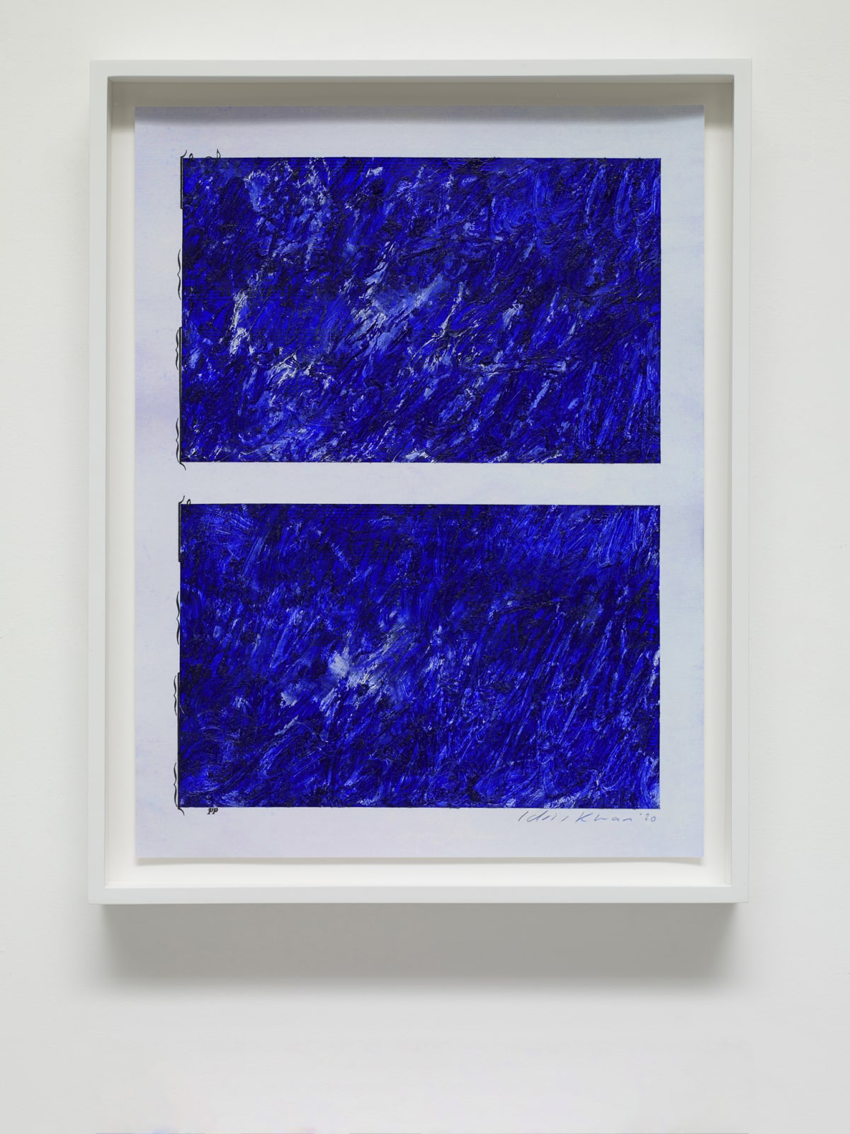 Idris Khan, Rhythm Painting 3, 2020