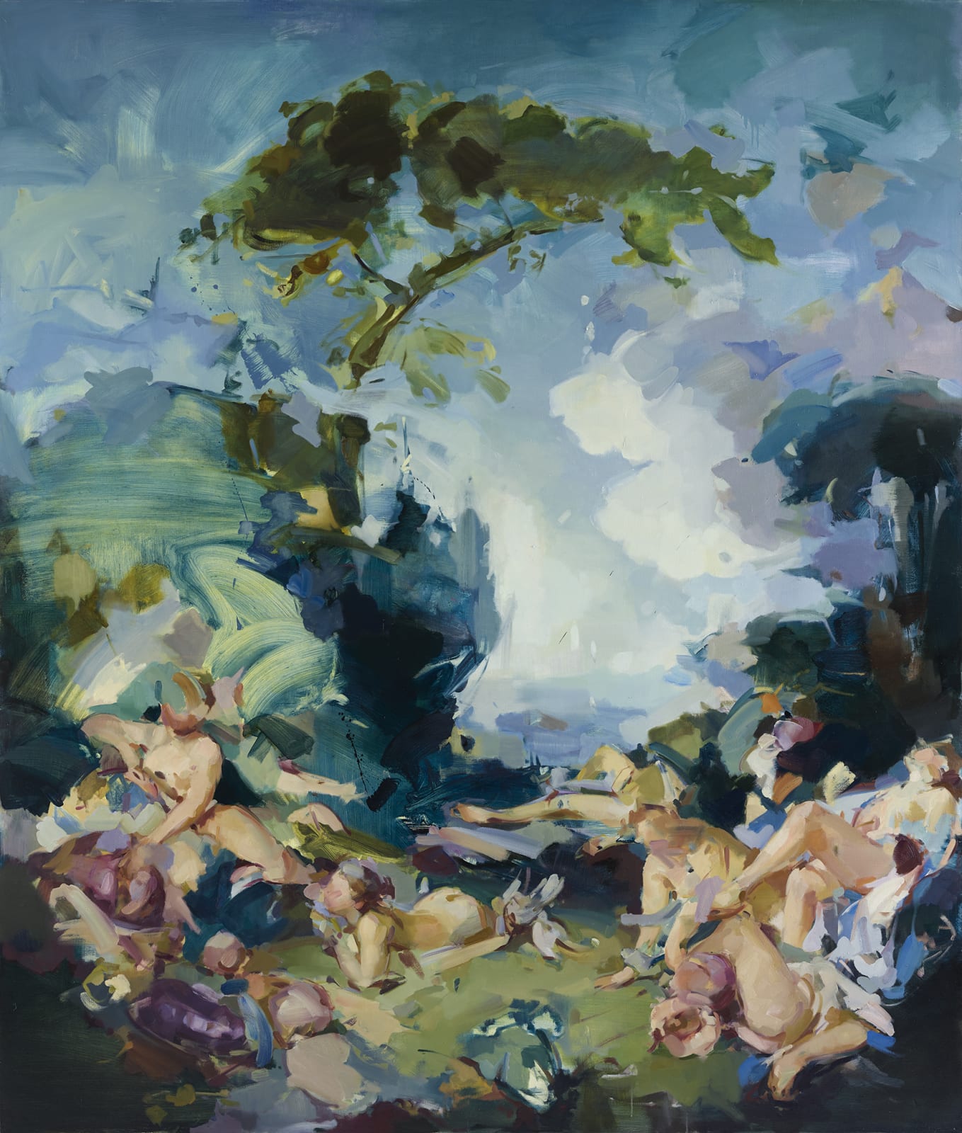 Flora Yukhnovich, Warm, Wet N’ Wild, 2020