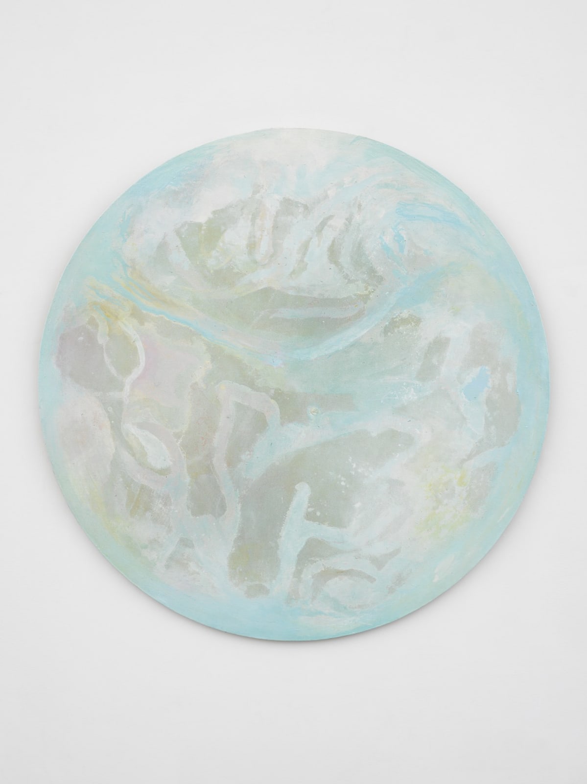 Hedda Sterne, Untitled (Tondo), 1974
