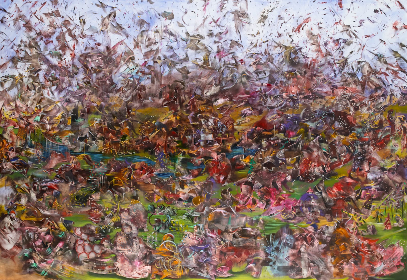 Ali Banisadr, It's in the Air, 2012