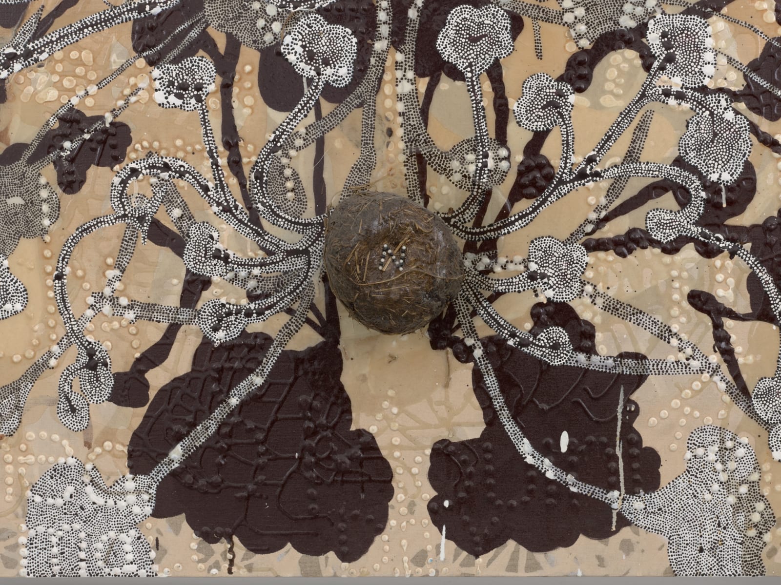 Chris Ofili, Homage, 1995