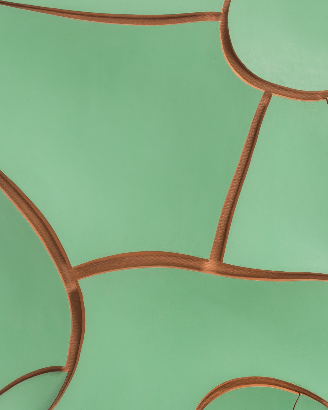 Adriana Varejão, Green Sun, 2025