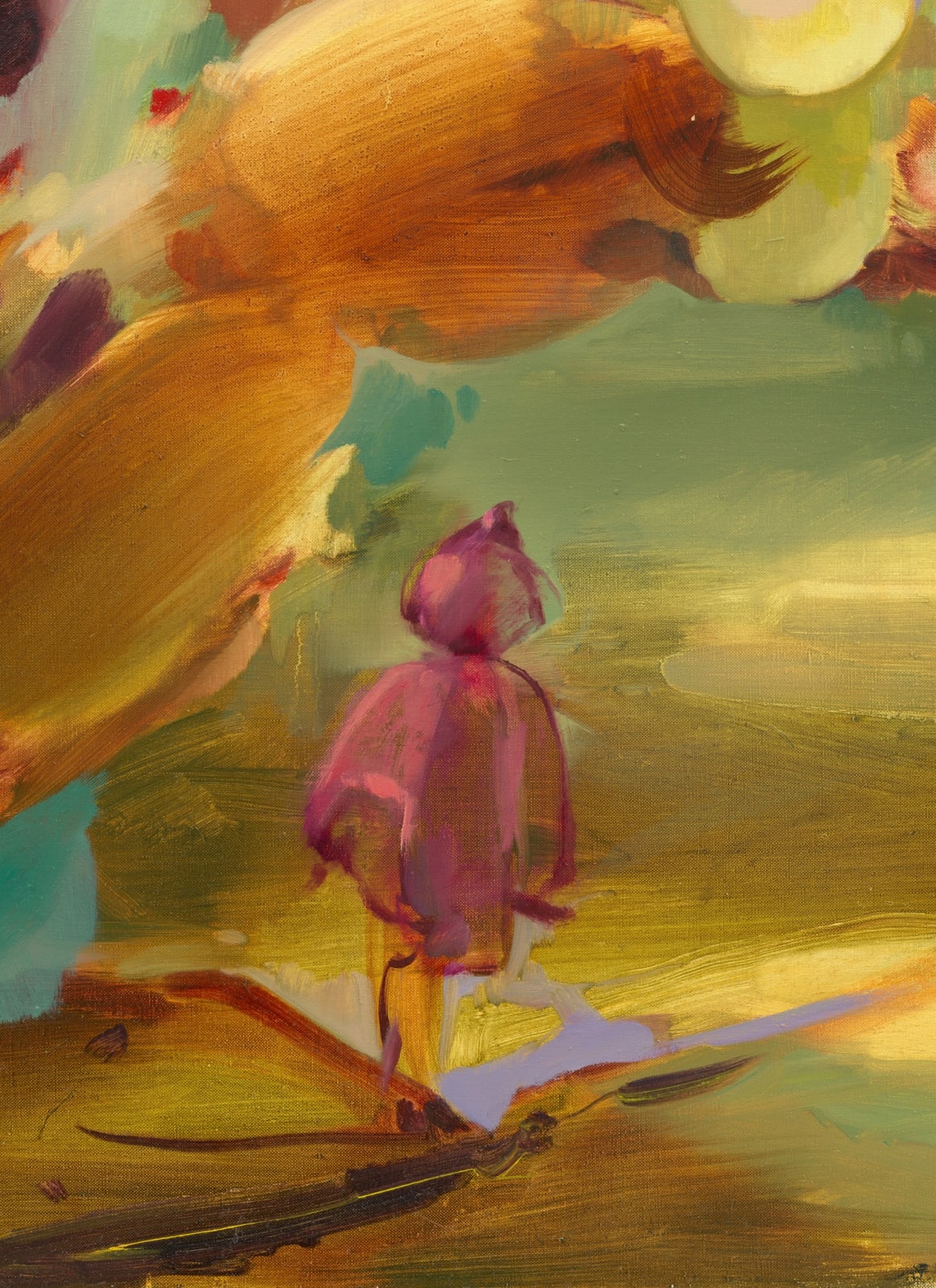 Flora Yukhnovich, Out with Lanterns, Looking for Myself, 2025