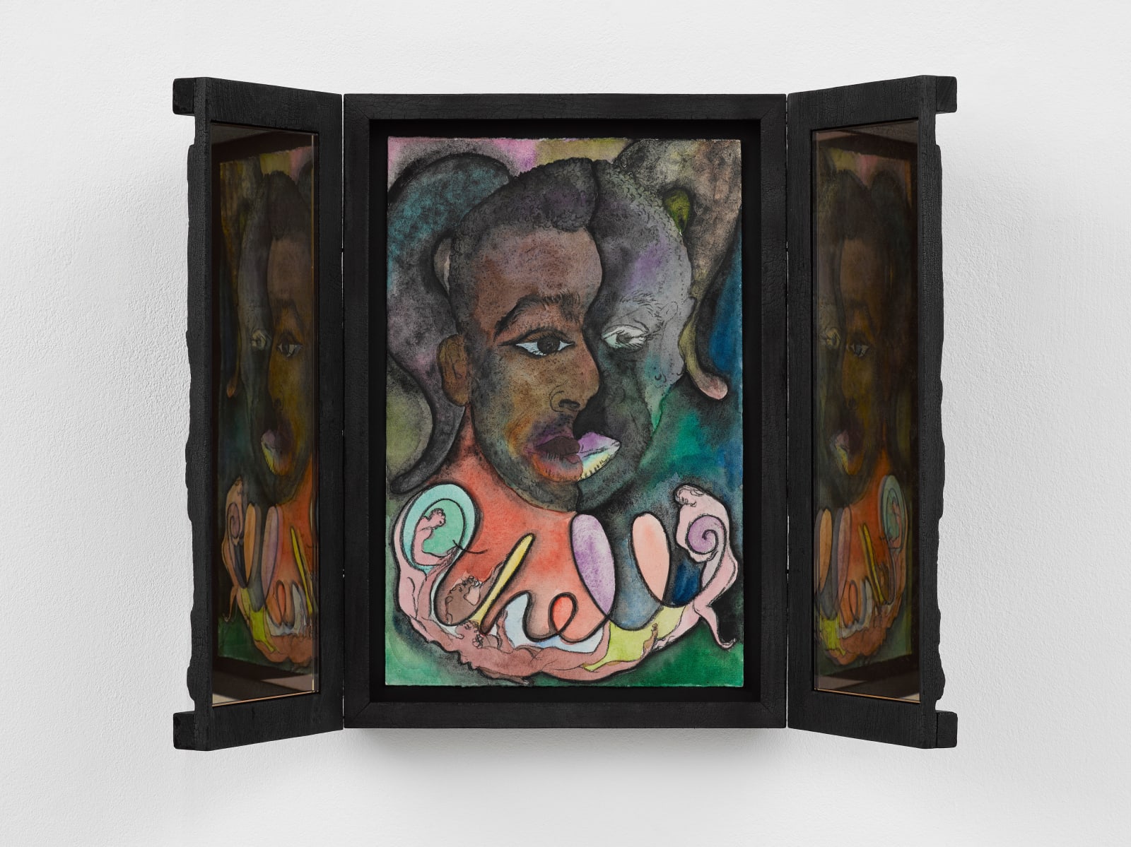 Chris Ofili, Othello - Reflection, 2018 - 2024