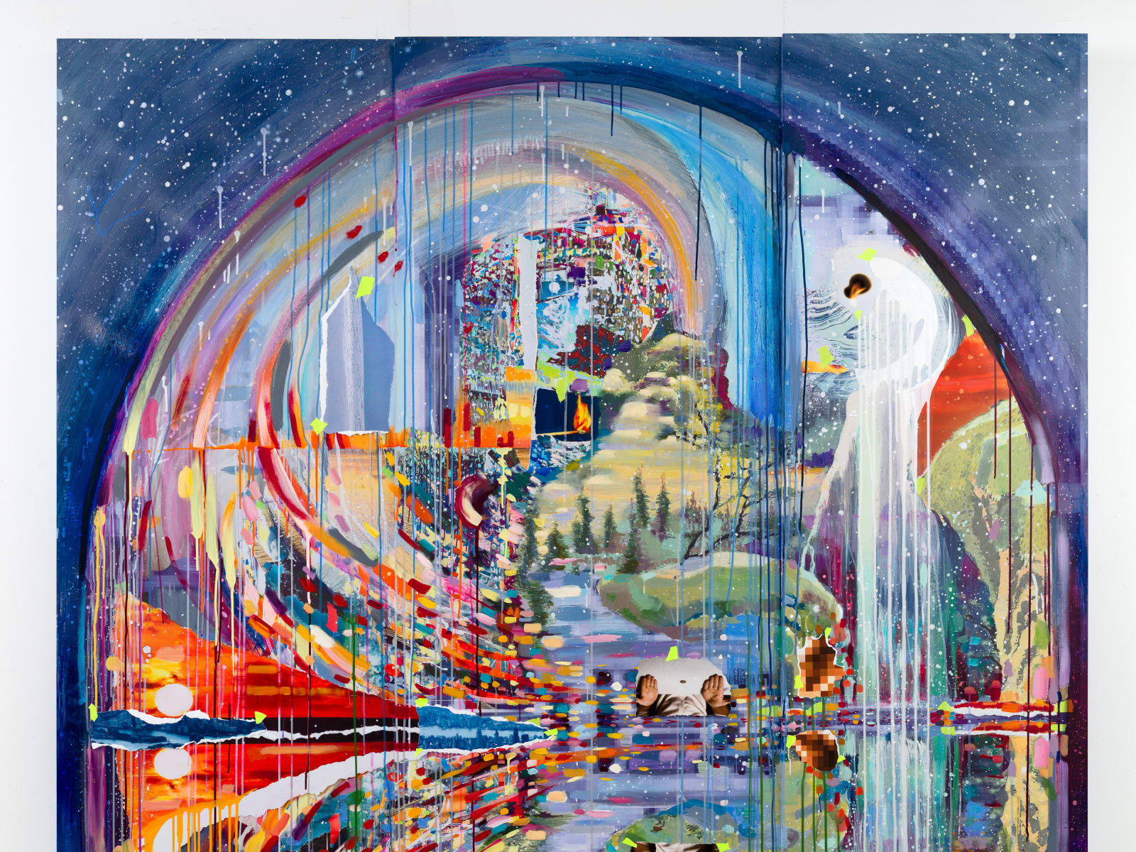 Sarah Sze, In Space Things Float, 2025