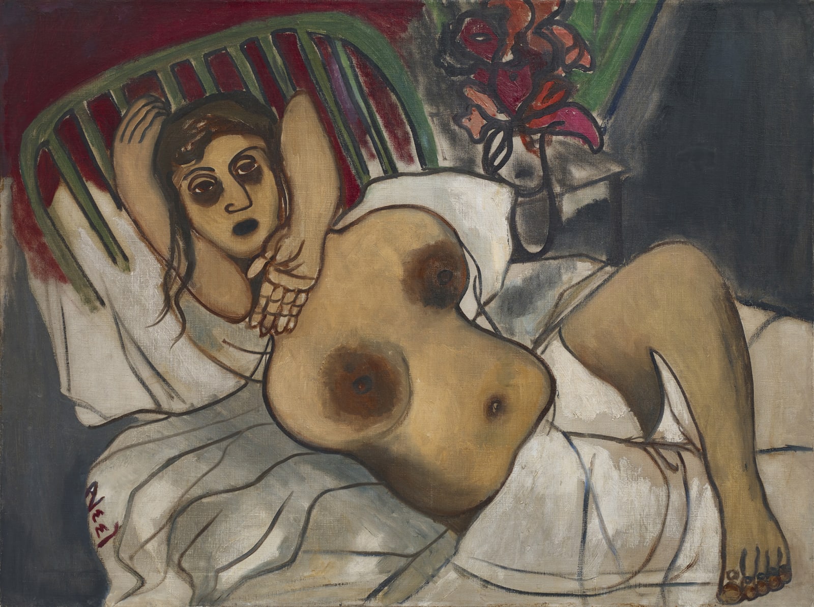 Alice Neel, Childbirth, 1939