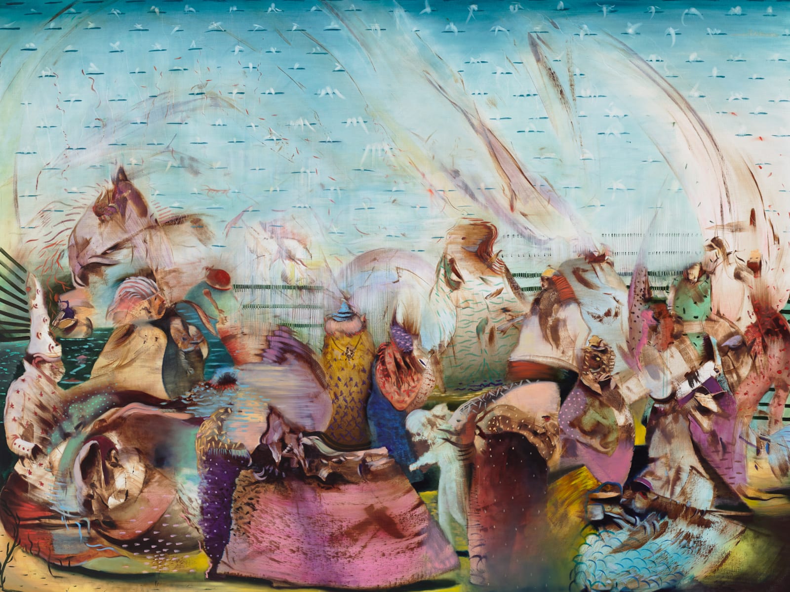 Ali Banisadr, Myth, 2016