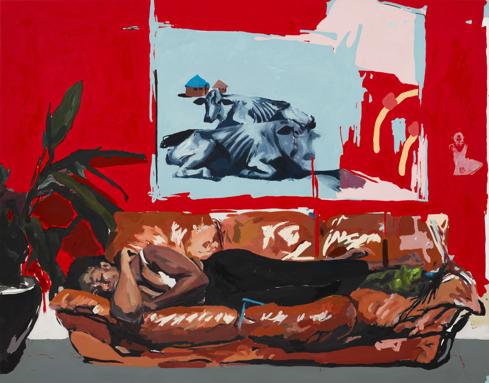 Kudzanai-Violet Hwami, The Breasts I Fed On (i), 2017