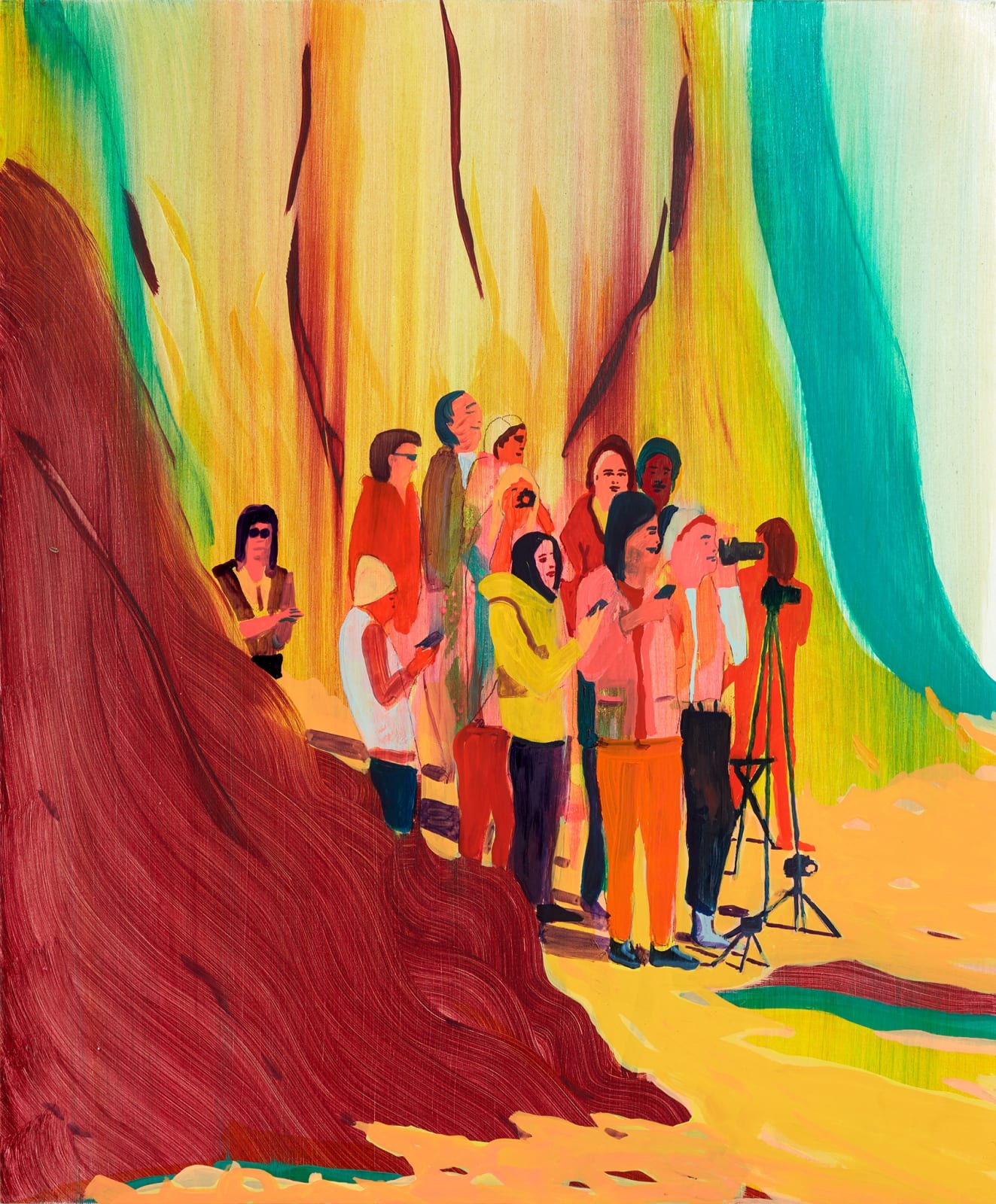 Jules de Balincourt, Watchers, 2016