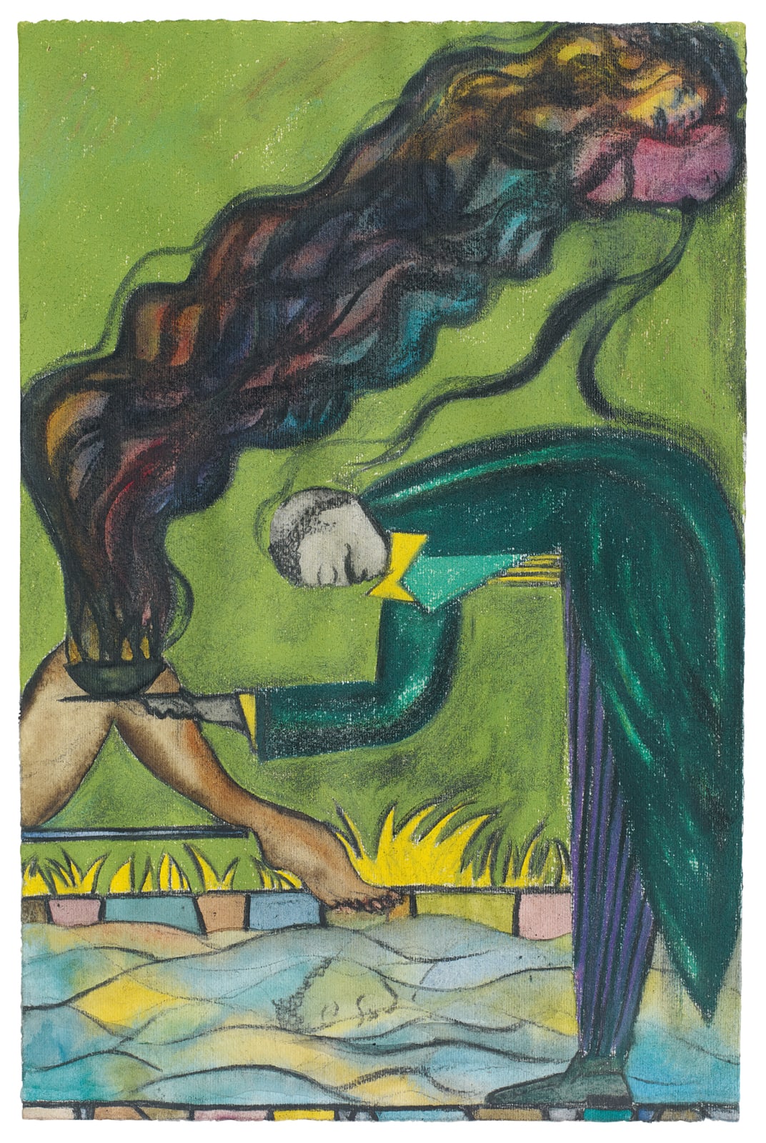 Chris Ofili, Poolside Magic 11, 2013