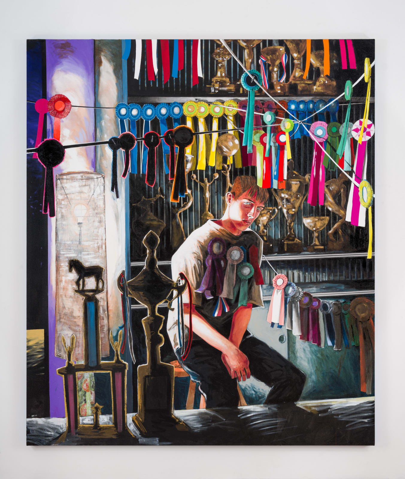 Hernan Bas, The Overachiever, 2025