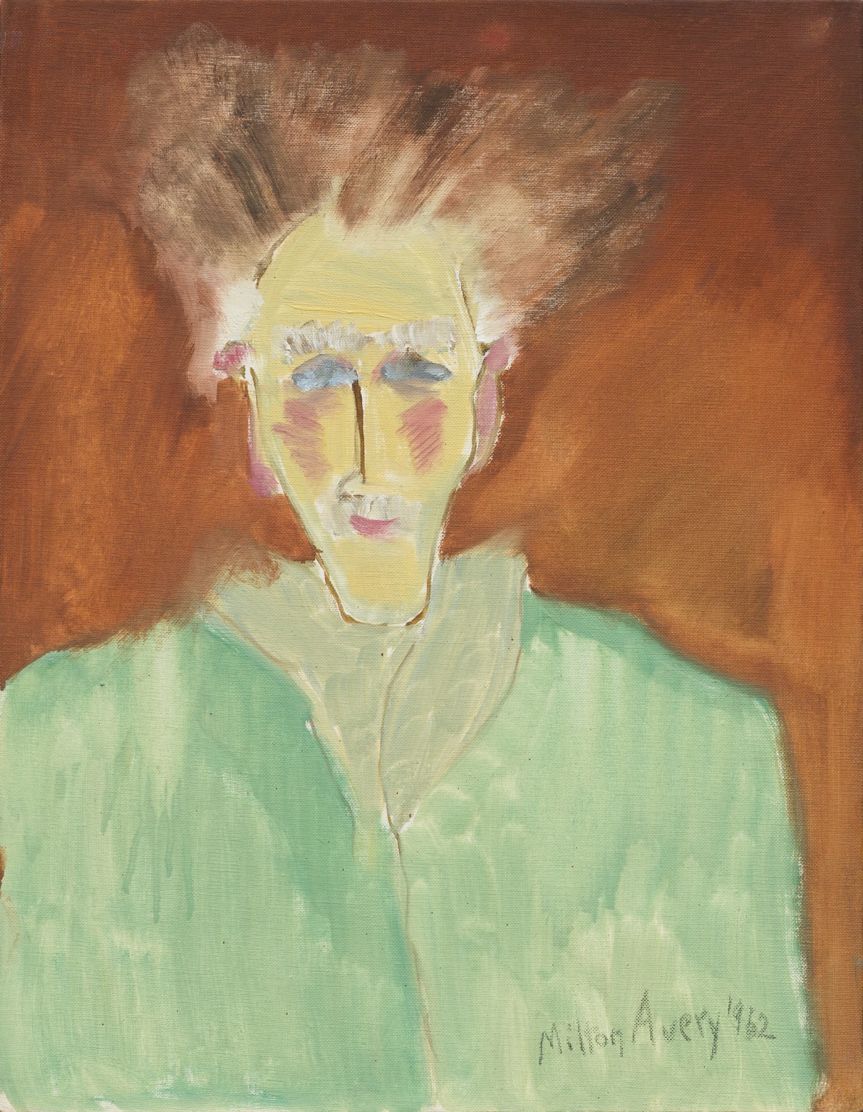 Milton Avery, Avery Feeling Crazy, 1962