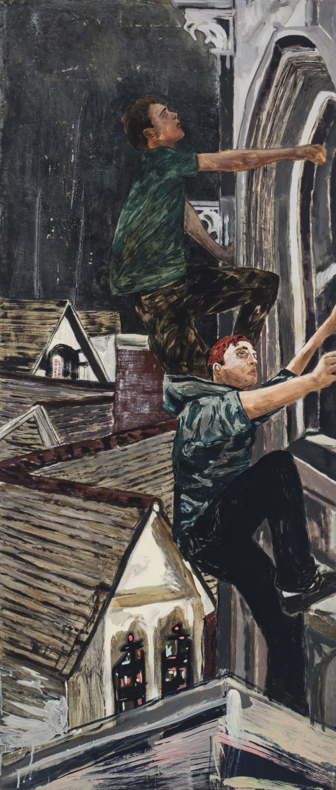 Hernan Bas, Cambridge Nightclimbers, 2017