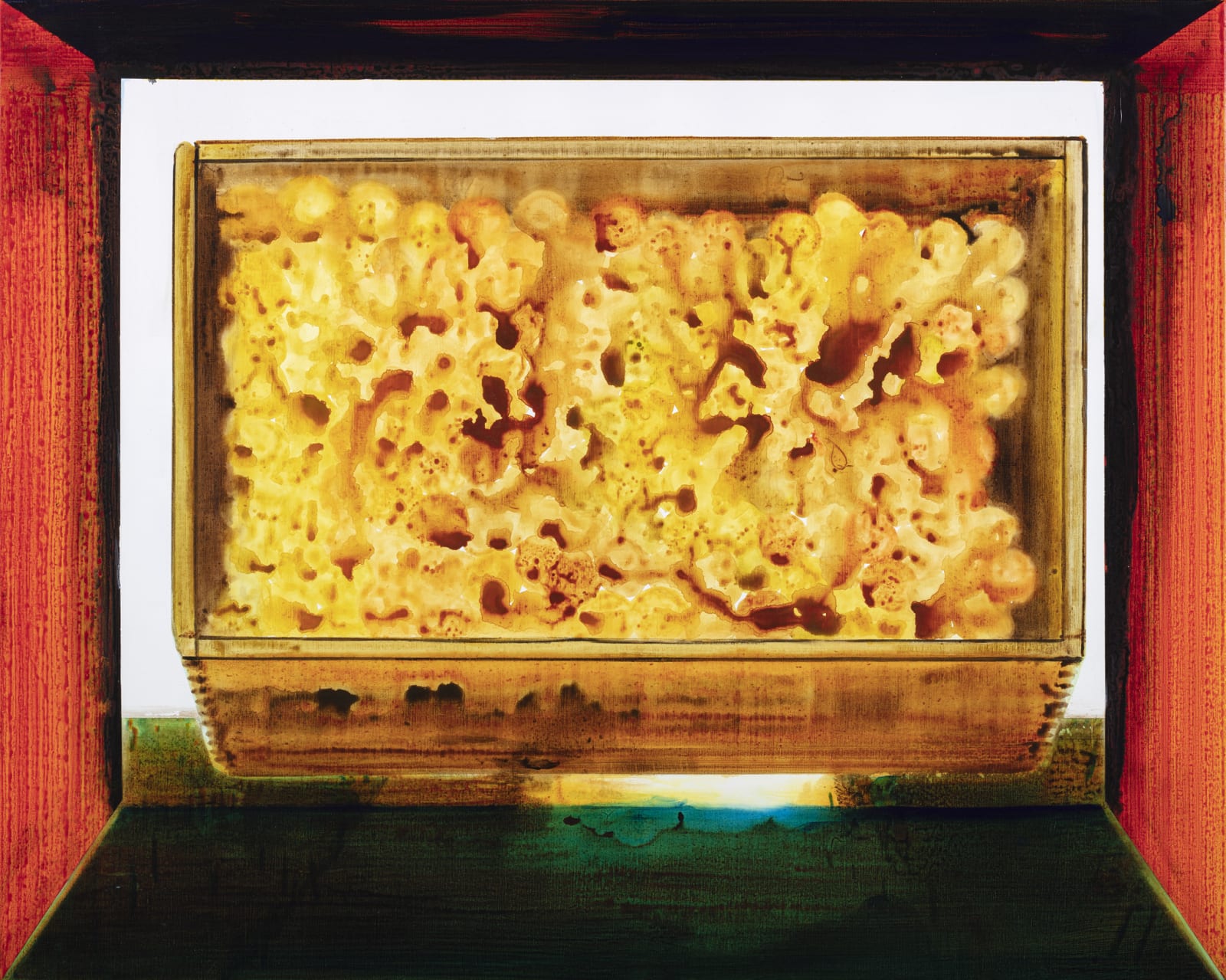 John Kørner, One big box of apples, 2019