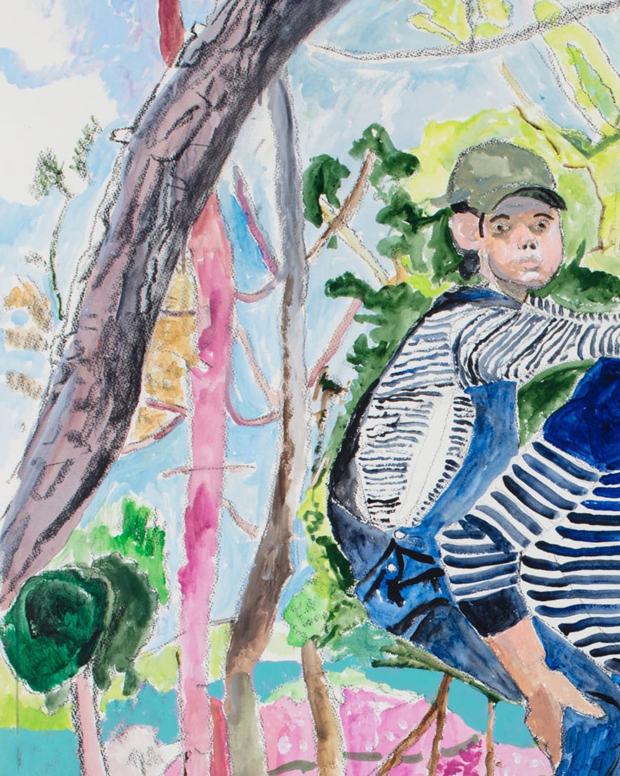 Paula Rego, Across the Forest, 2017