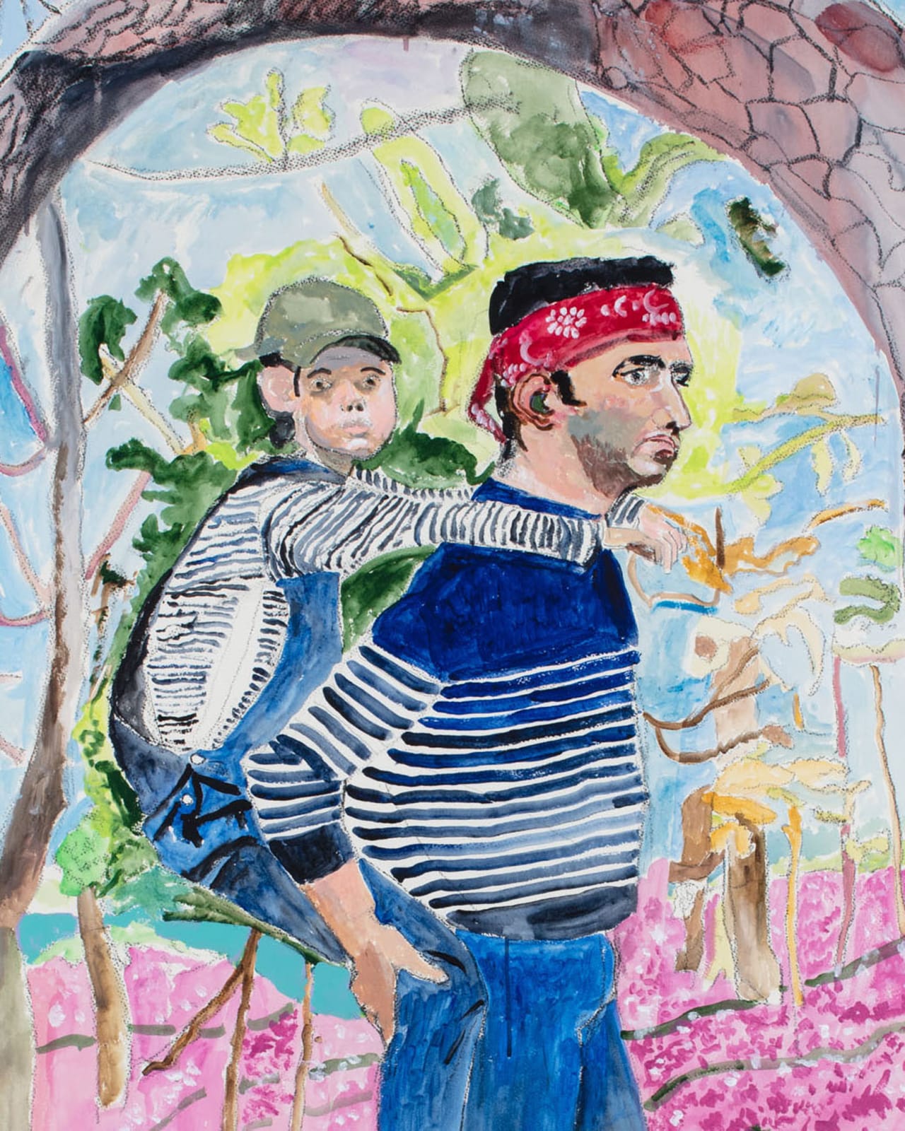 Paula Rego, Across the Forest, 2017