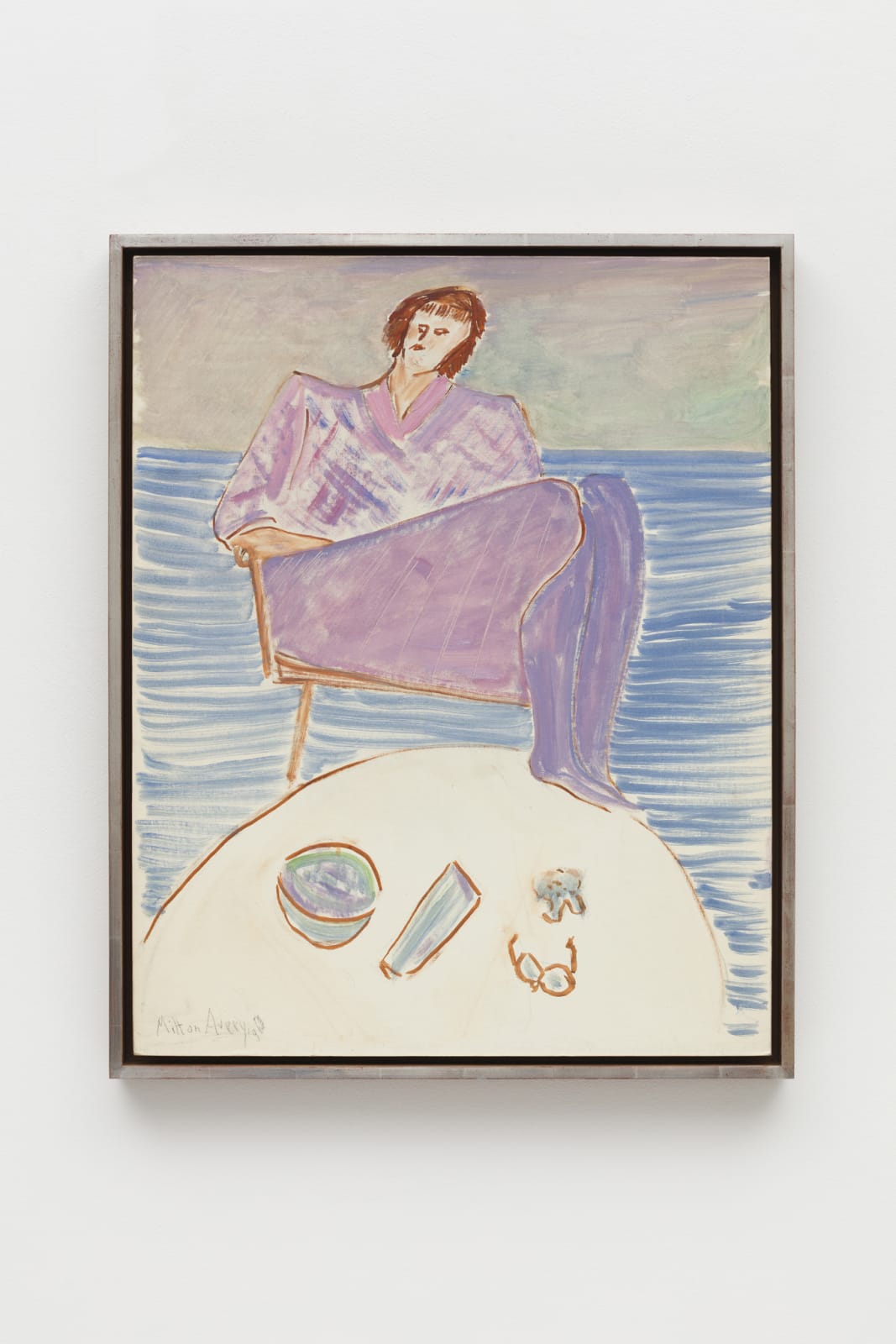 Milton Avery, Lavender Girl, 1963