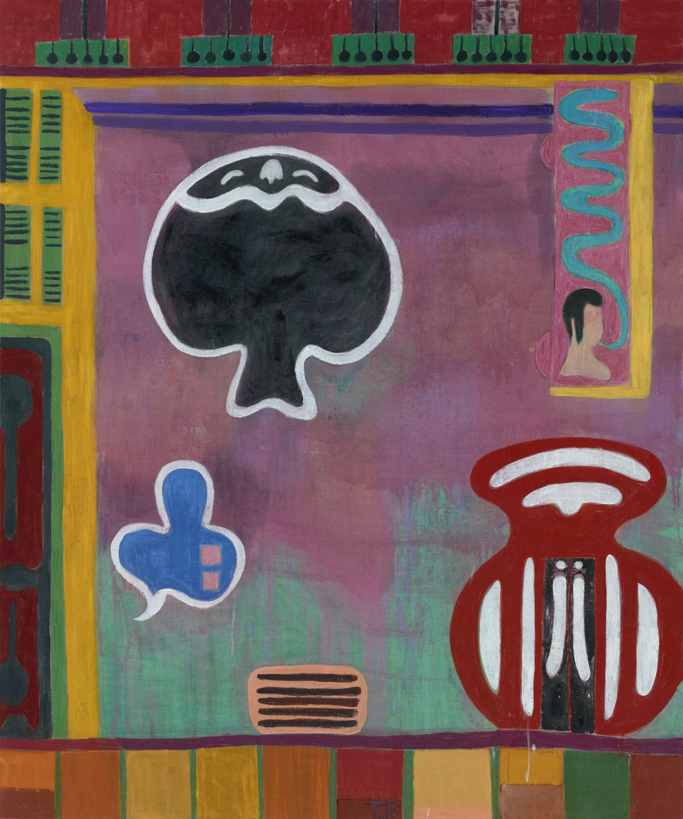 Tal R, Chez La Souris, 2017