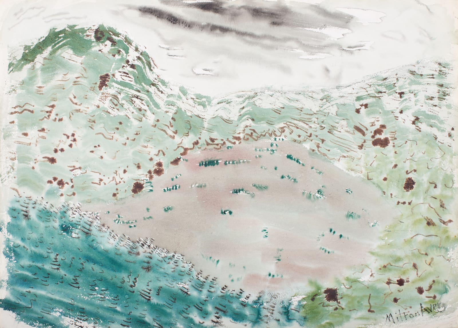 Milton Avery, Spring Landscape, 1940