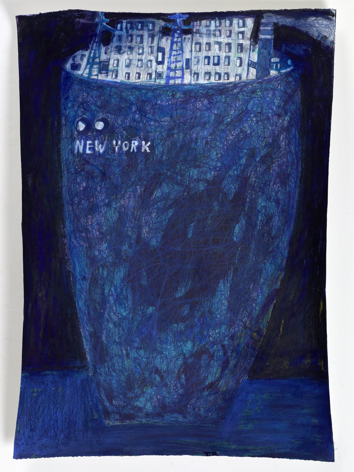 Tal R, a ship called New York, 2017