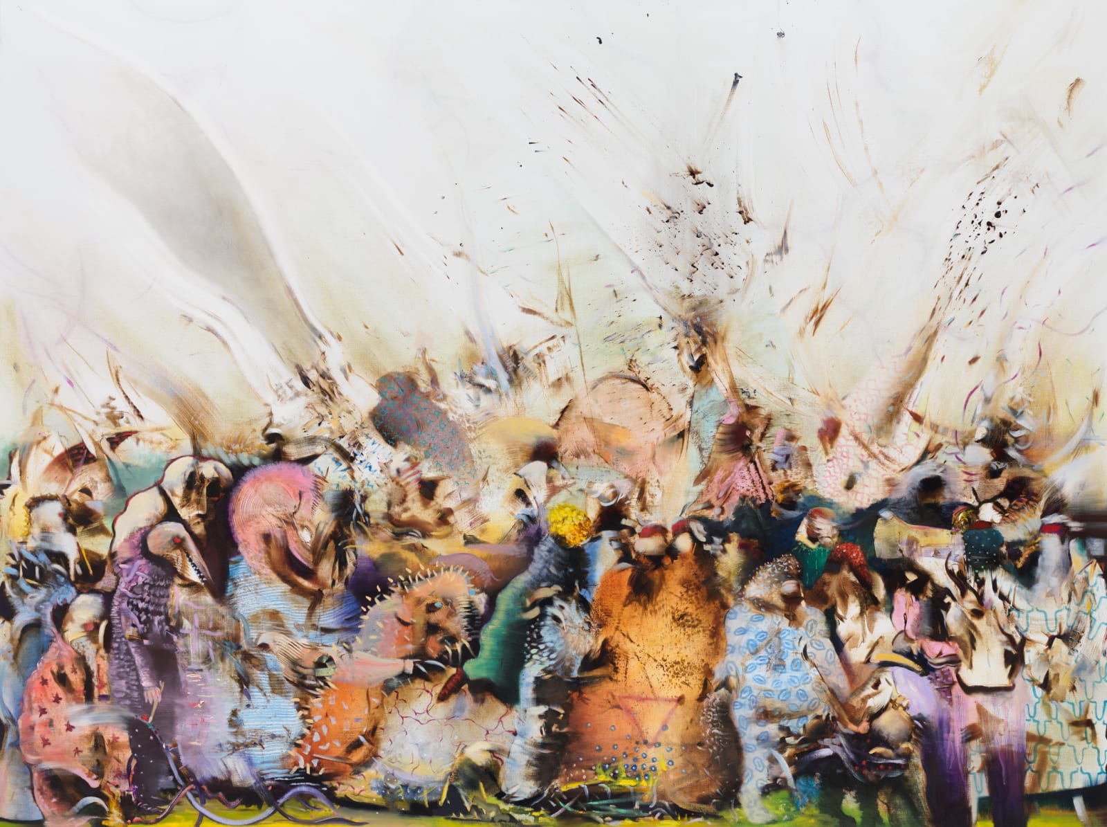 Ali Banisadr, The Game of Taming, 2018