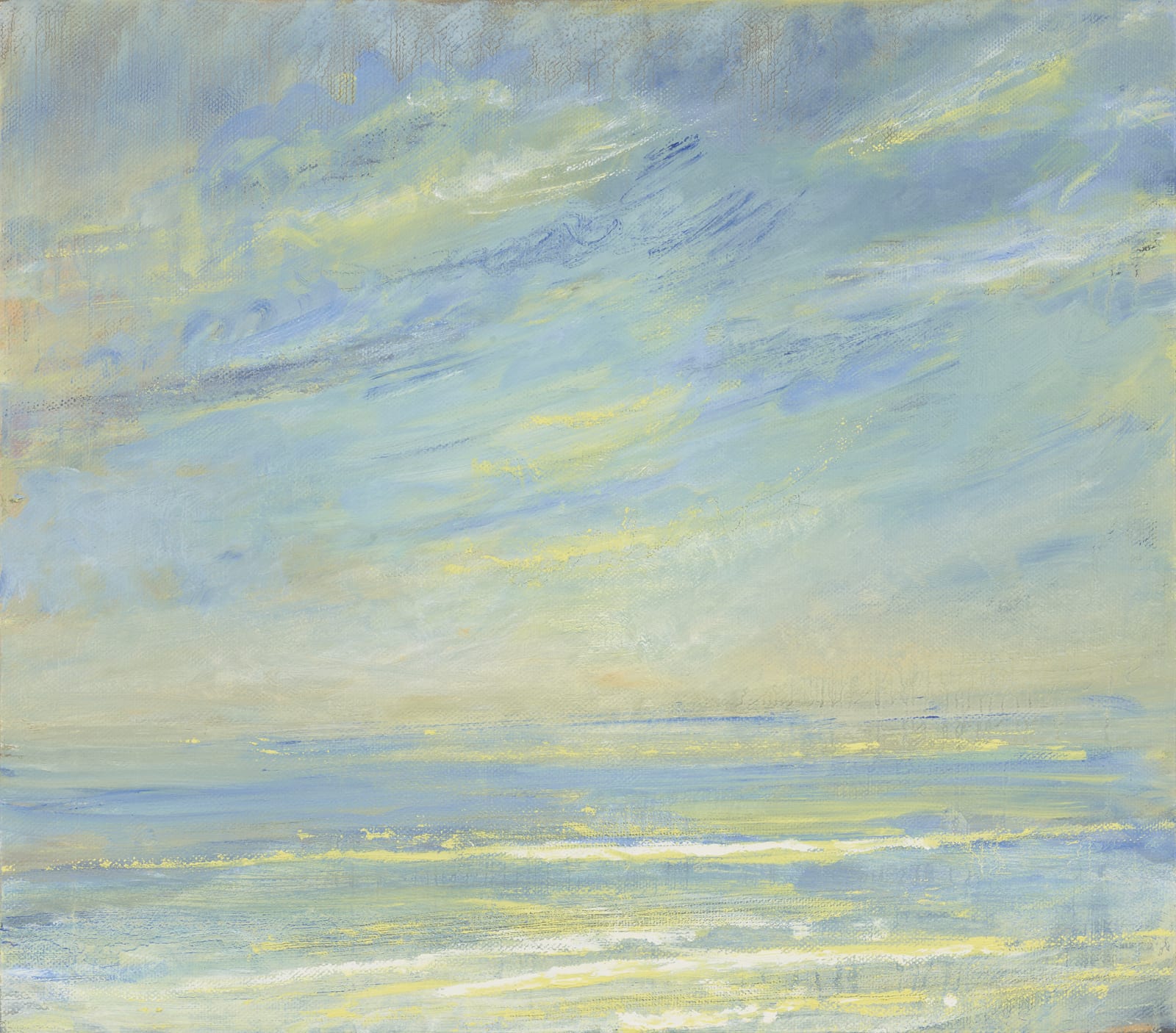 Celia Paul, Sky and Sea, 2017