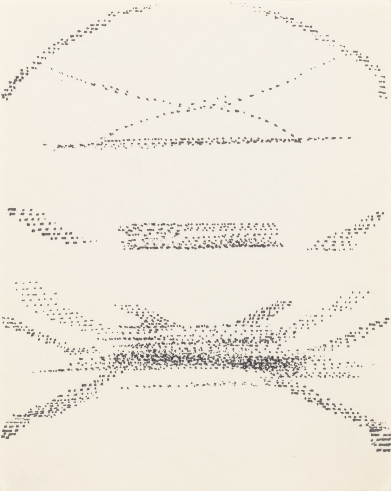 Hedda Sterne, Vertical Horizontals, c. 1966-67