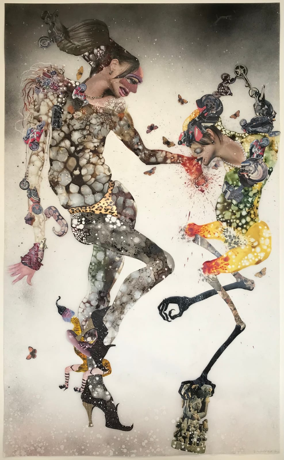 Wangechi Mutu, Patrician's Curse, 2004
