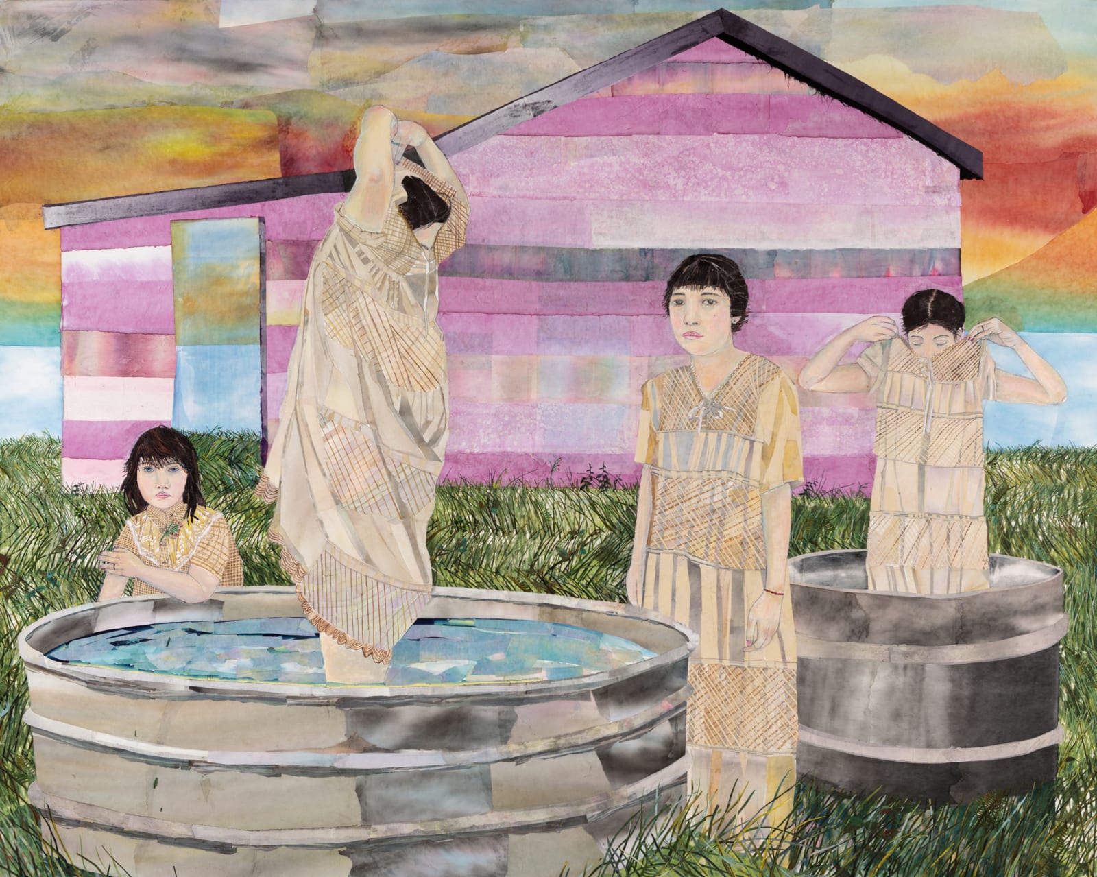 María Berrío, A Last View of the Sky, 2019