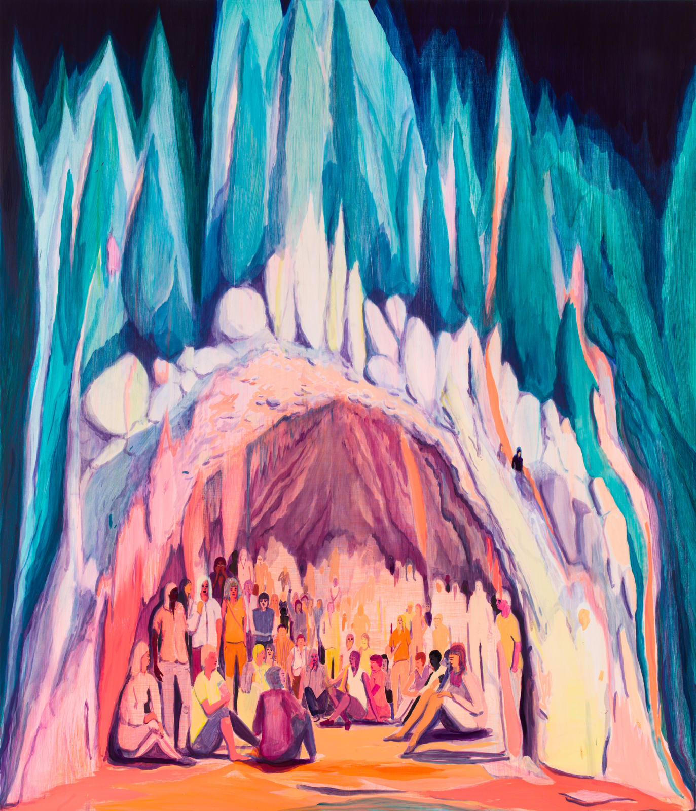 Jules de Balincourt, Cave Country, 2017