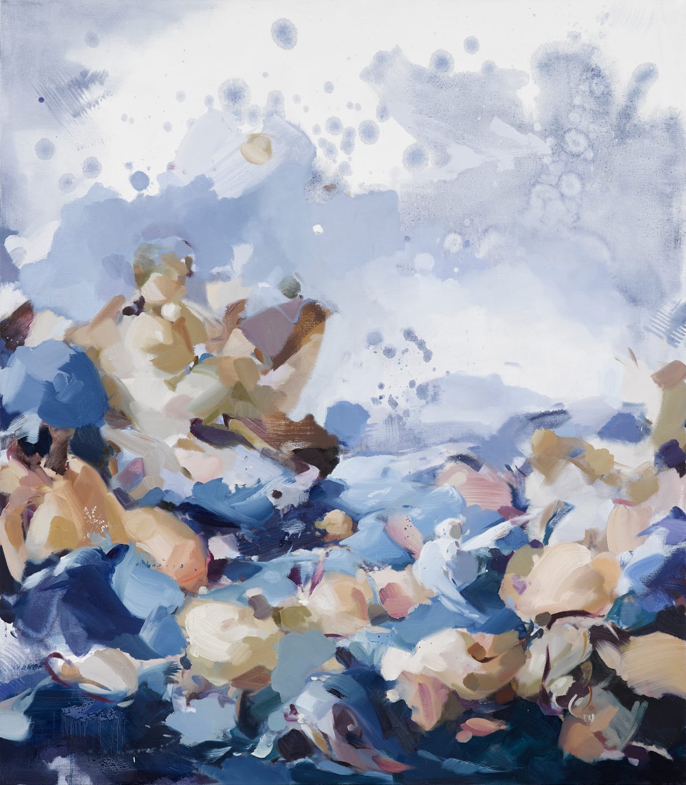 Flora Yukhnovich, Cream always rises, 2021