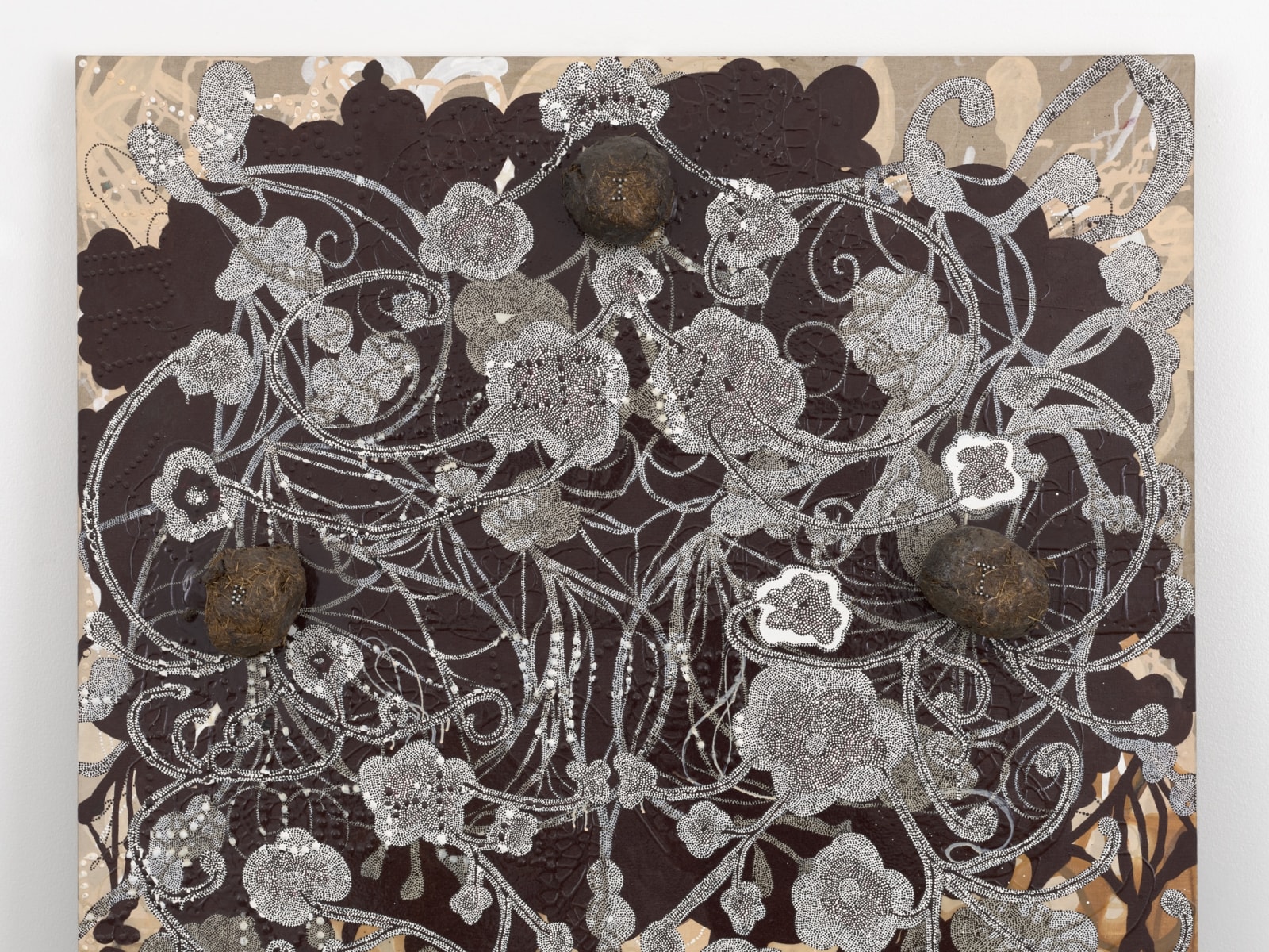 Chris Ofili, Homage, 1995