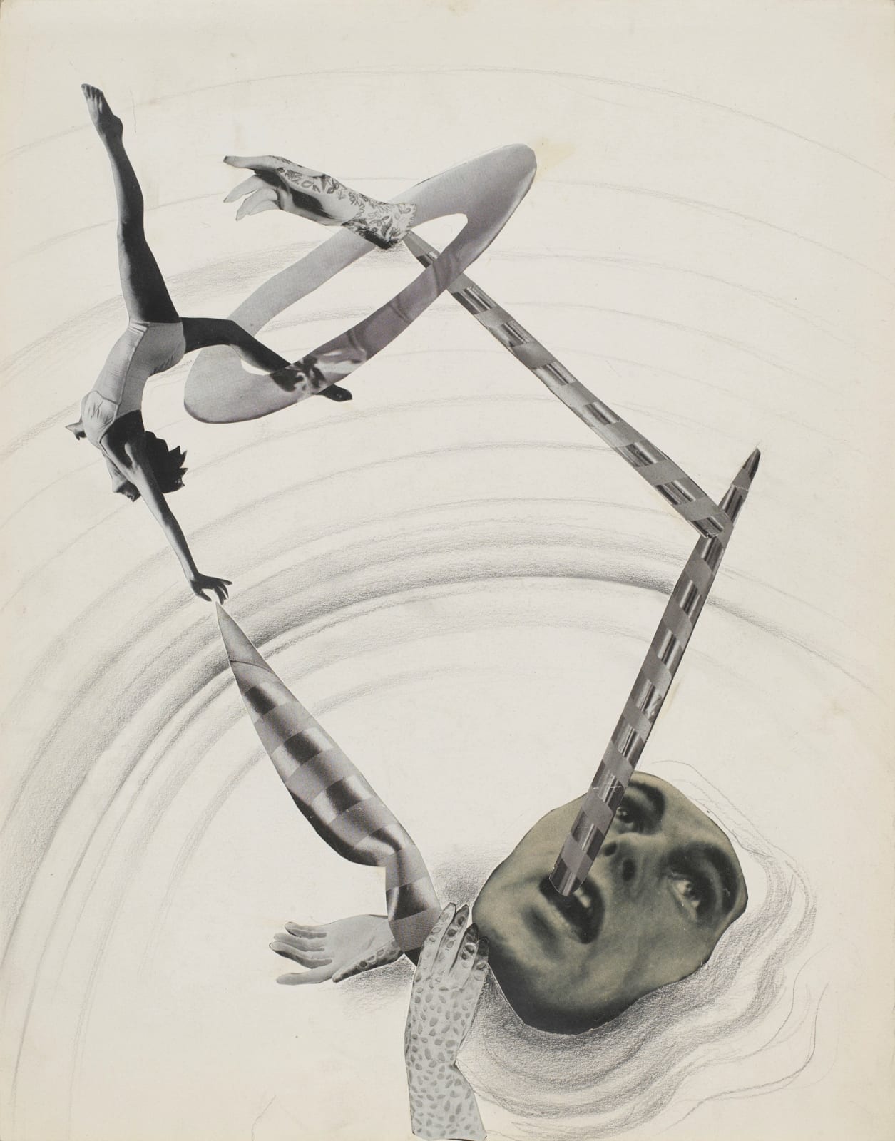 Hedda Sterne, Composition surréaliste, c. 1938