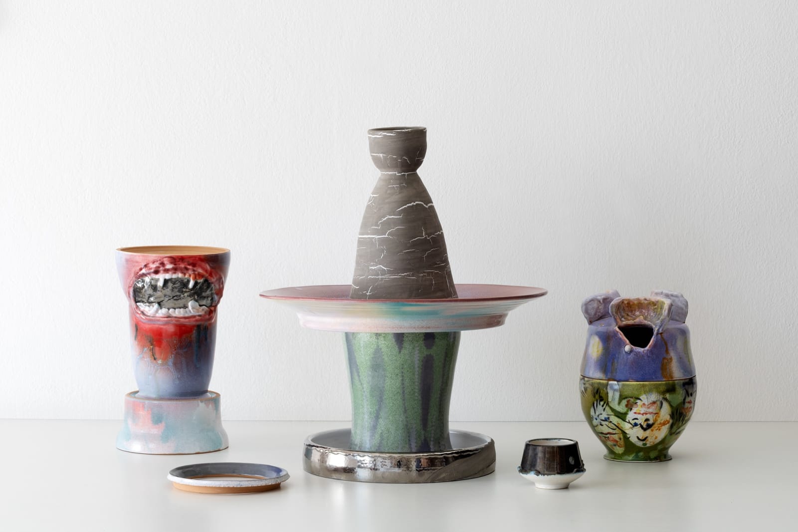 Christian Holstad, Potter’s Field Flowers (Modular Vase), 2025