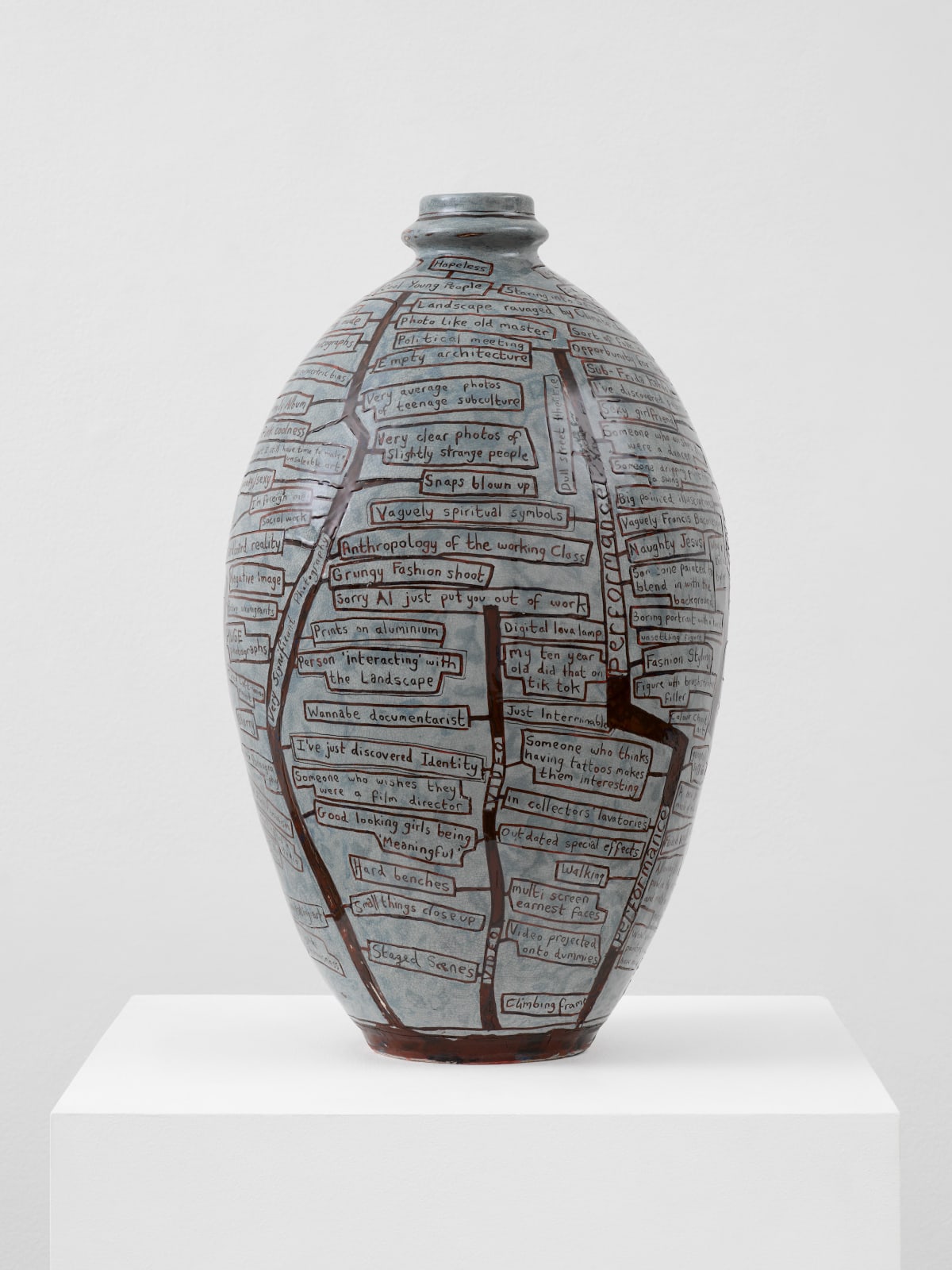 Grayson Perry, Forty Years of Art Trends in a Palatable Form, 2025